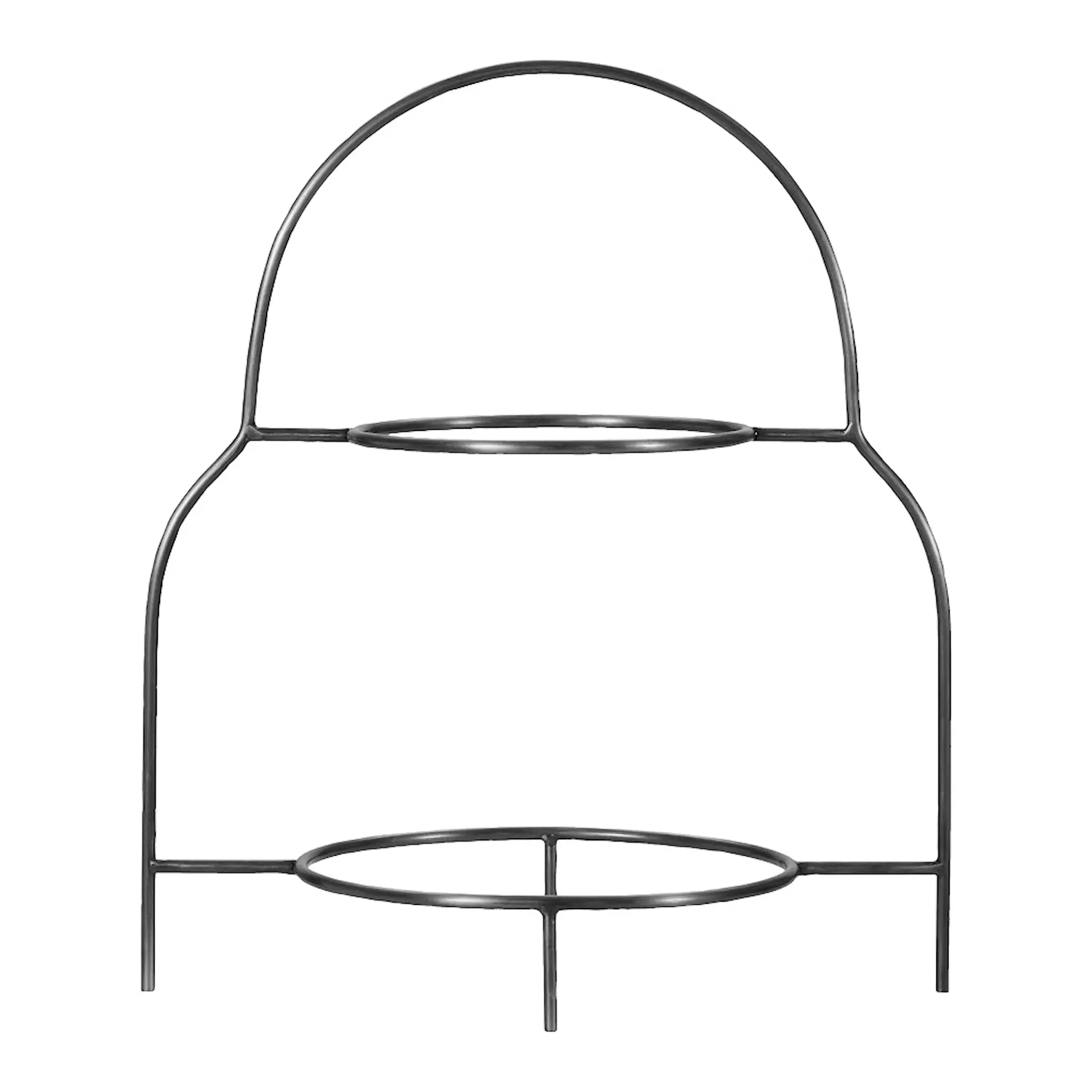 House Doctor Sana Tallriksställ 37 cm Silver finish