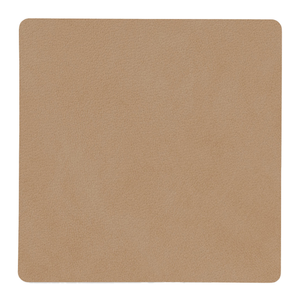 LIND DNA - Square Nupo Lasinalunen 10x10 cm Nougat