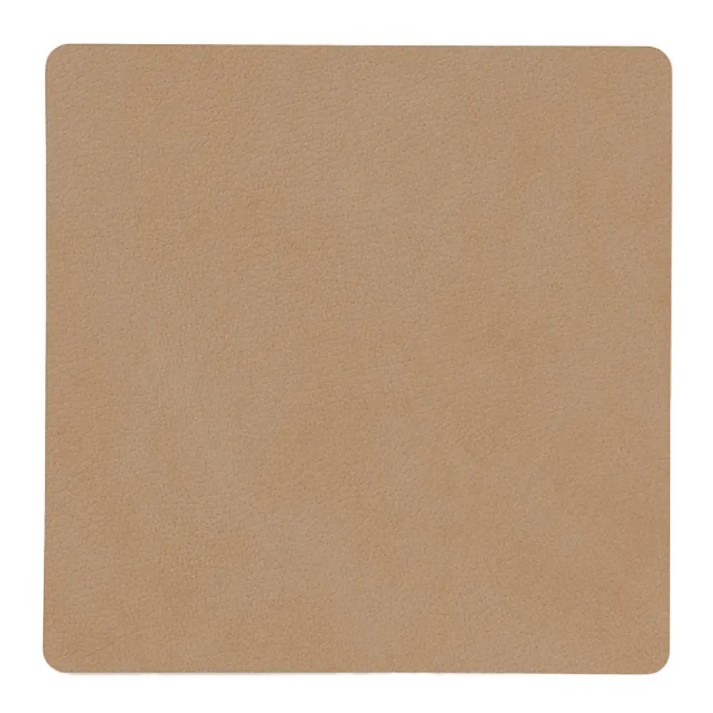 Square Nupo Lasinalunen 10x10 cm Nougat