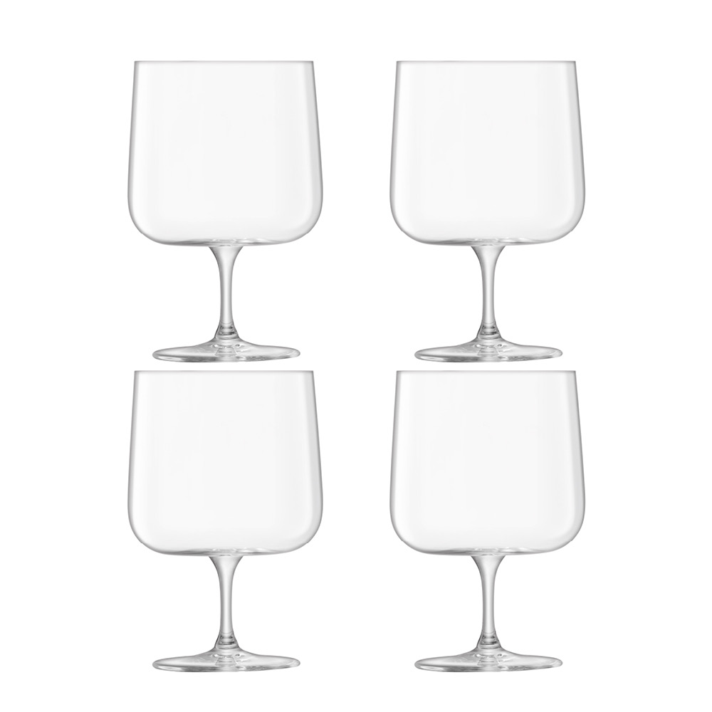 LSA International - Arc Viinilasi 34 cl 4 kpl Kirkas