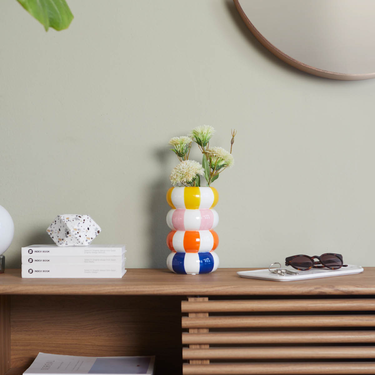 Balvi Floats vase 20 cm multi