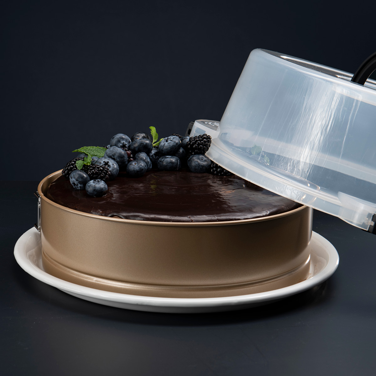 Modern House bAYk kakefat m/springform og lokk 26 cm