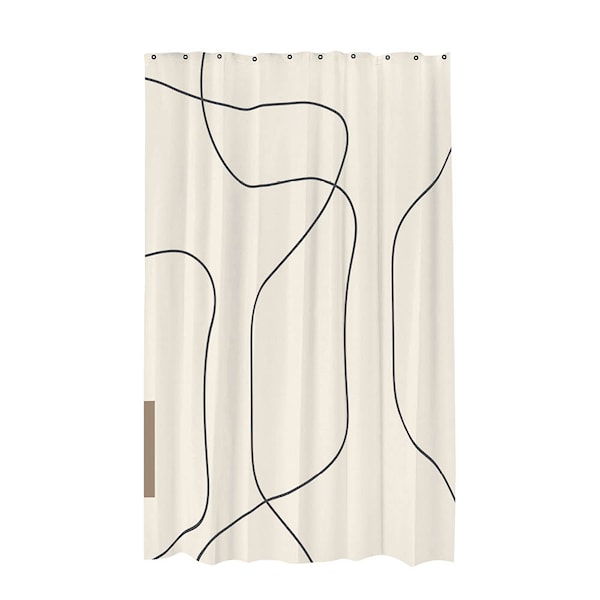Shadow duschdraperi 200x150 cm offwhite