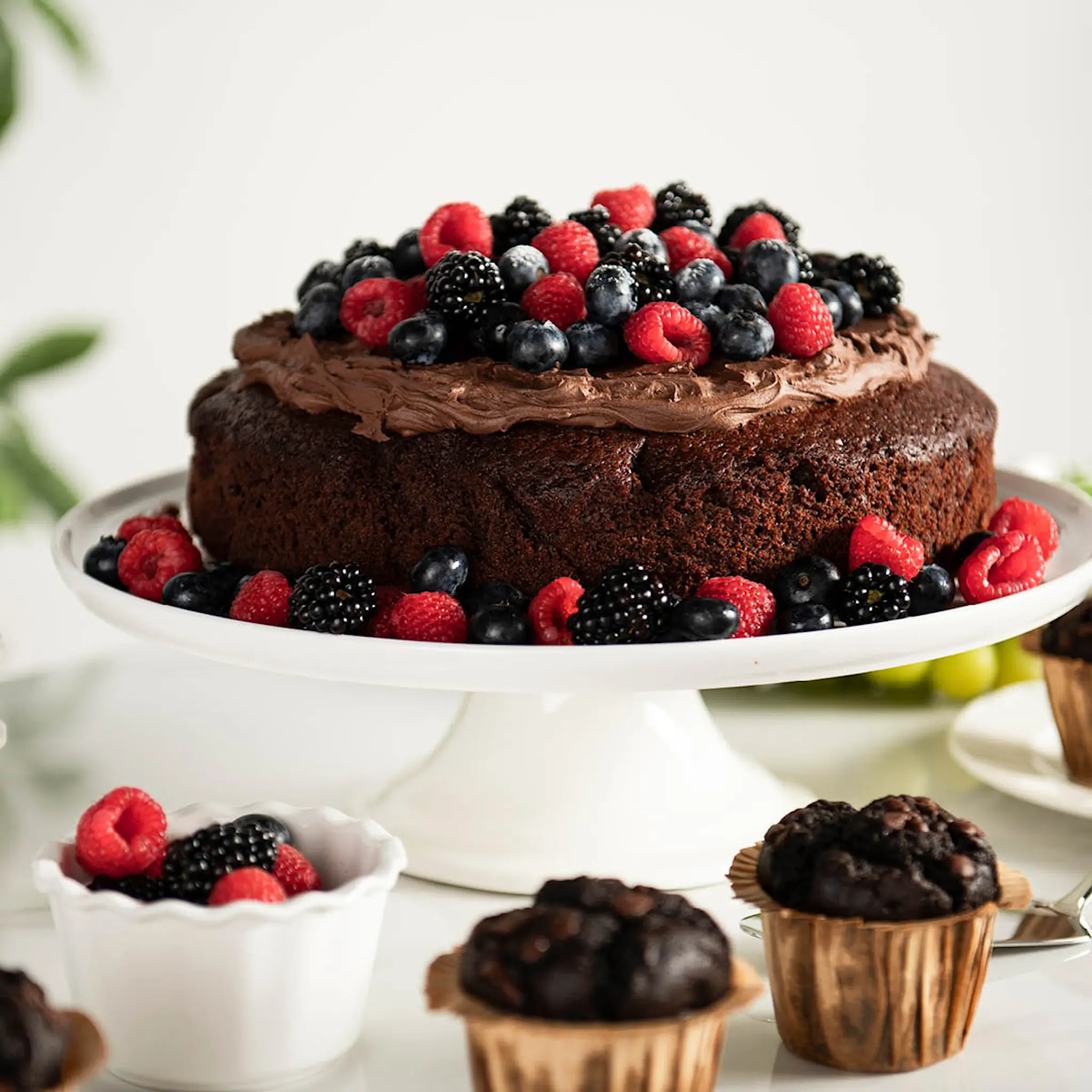 Modern House Daily Use kakefat 35 cm hvit