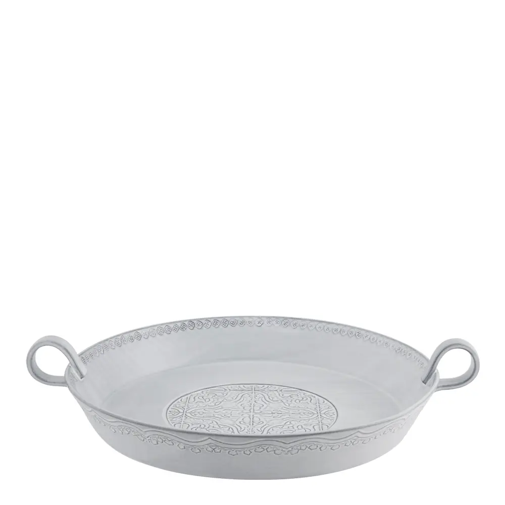 Rua Nova Kulho matala 35 cm Antiikinvalkoinen