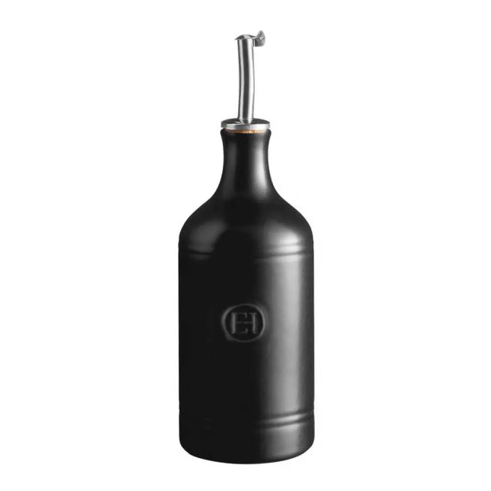 Öljypullo 0,4L Musta
