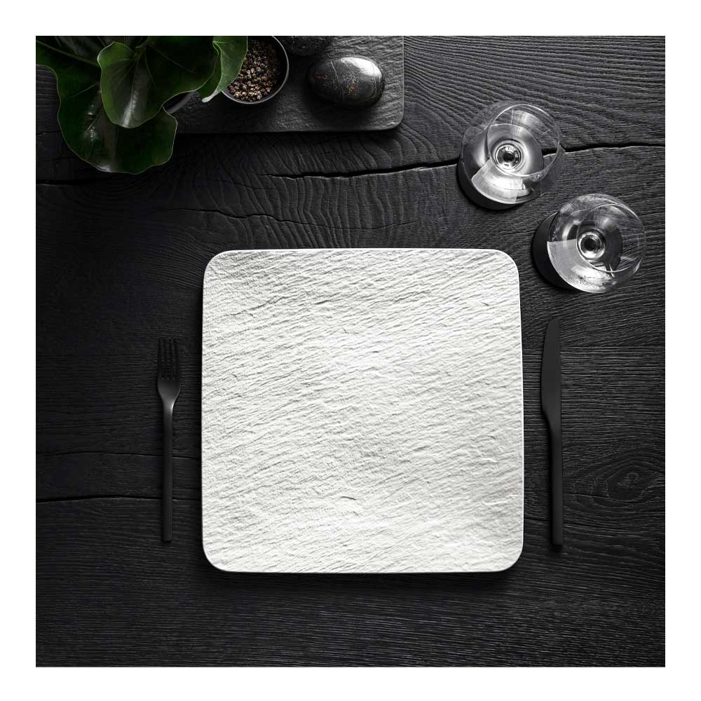 Villeroy & Boch Manufacture Rock Serveringsfat 32x32 cm Vit