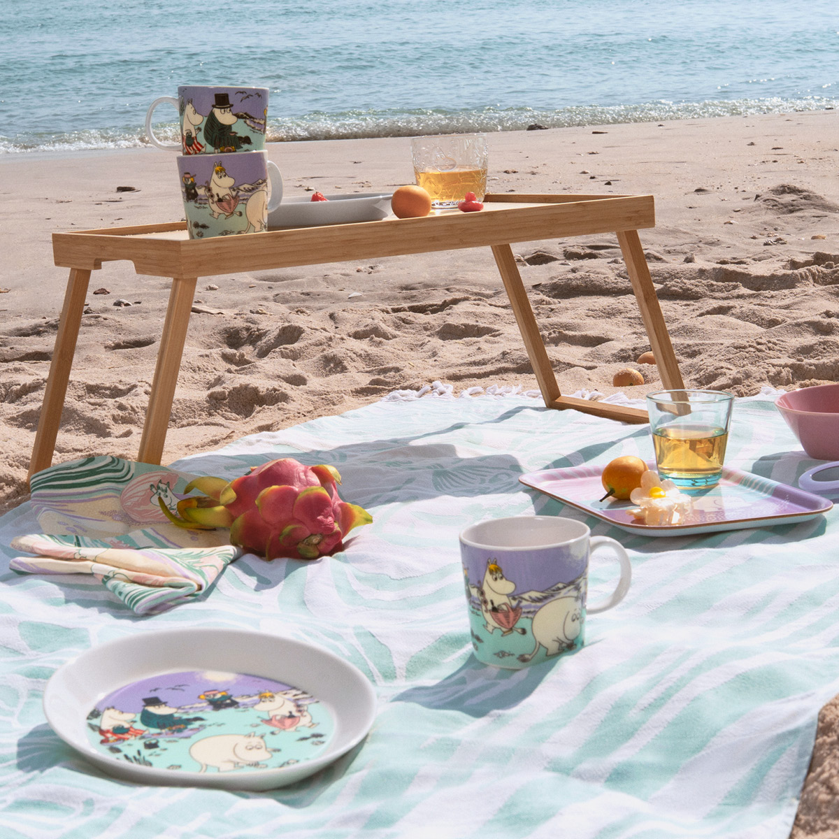 Moomin Arabia Mummikopp 30 cl Stranddag sommerkopp 2025