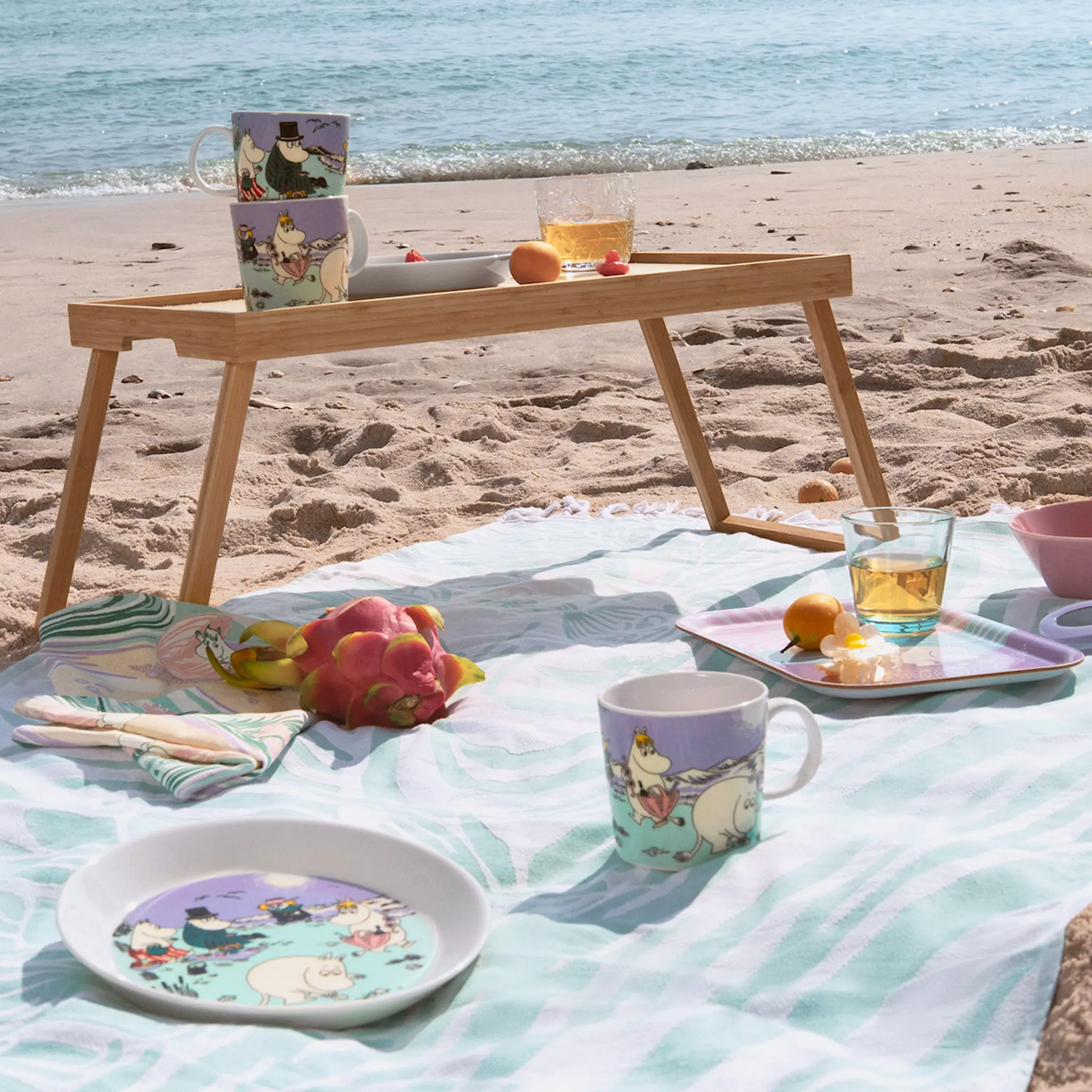 Moomin Arabia Mummikopp 30 cl Stranddag sommerkopp 2025