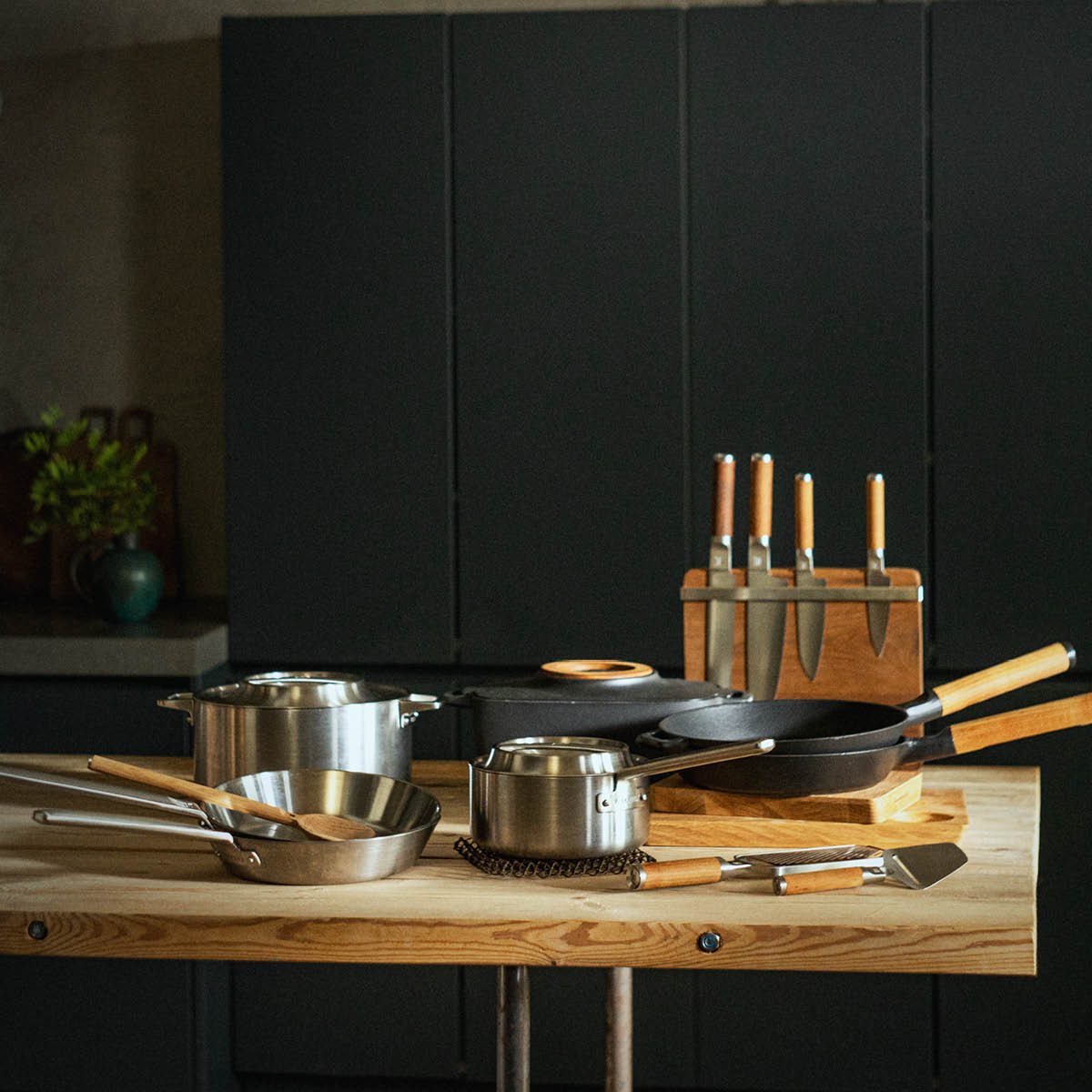 Fiskars Norden stekepanne 26 cm støpejern