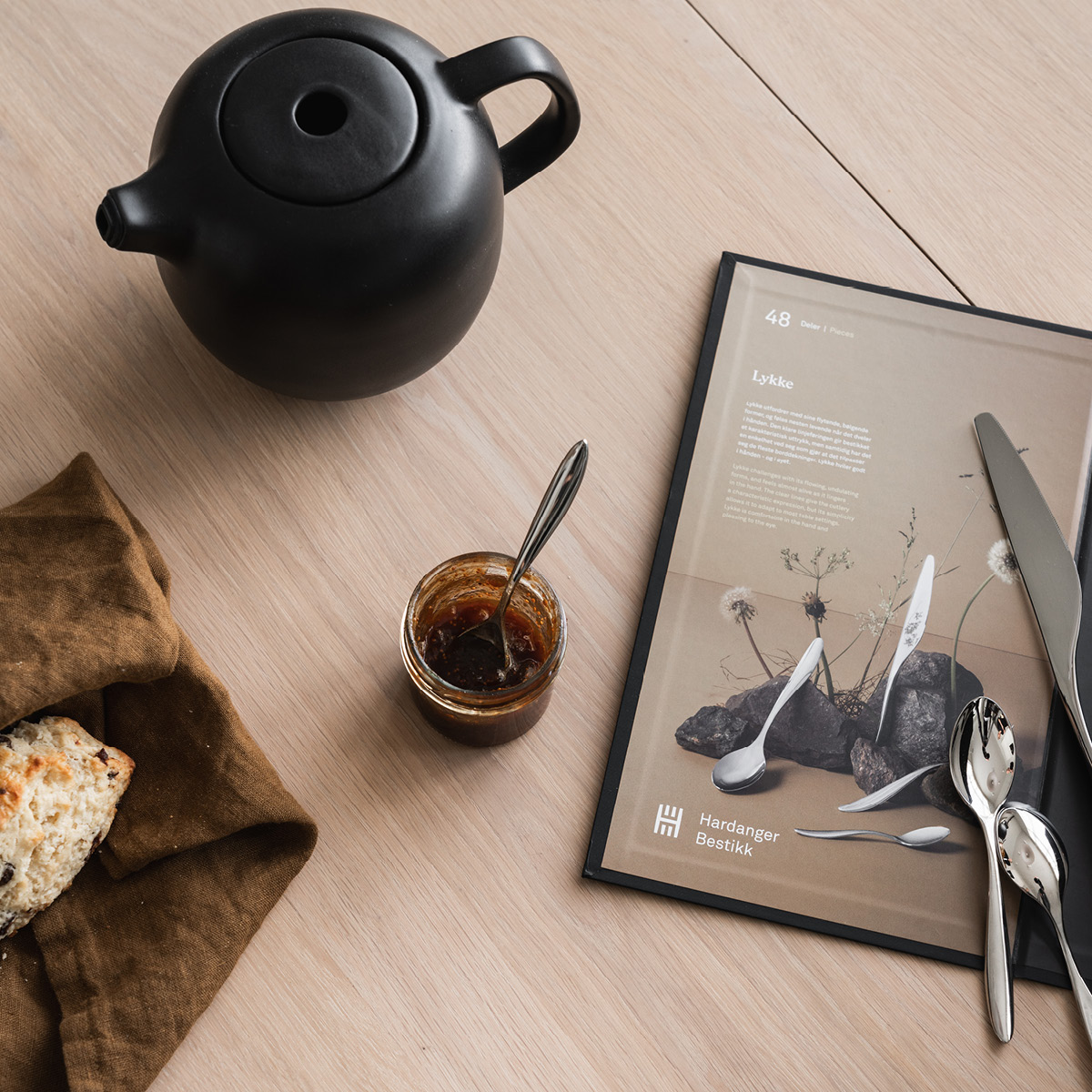 Hardanger bestikk Lykke bestikksett 24 deler