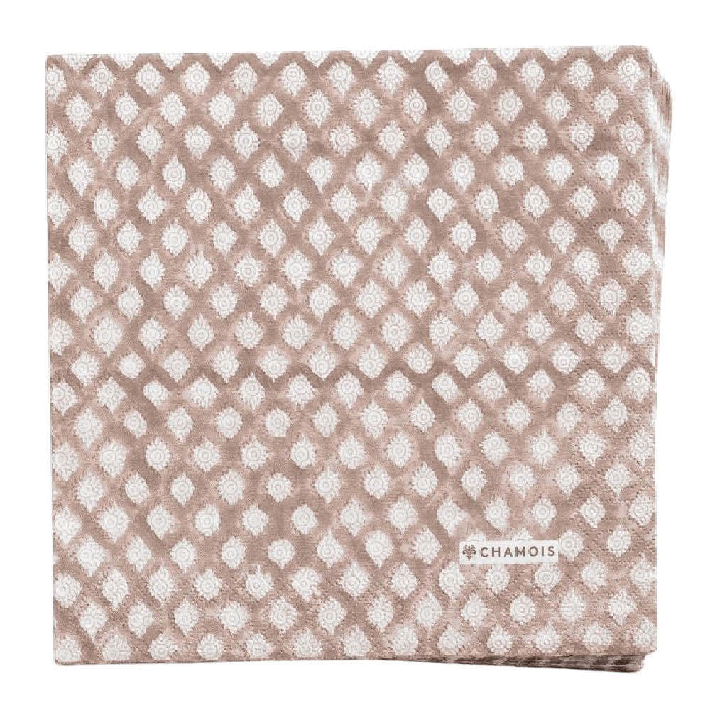 Chamois Medallion servett 40x40 cm 50-pack fuchsia rose