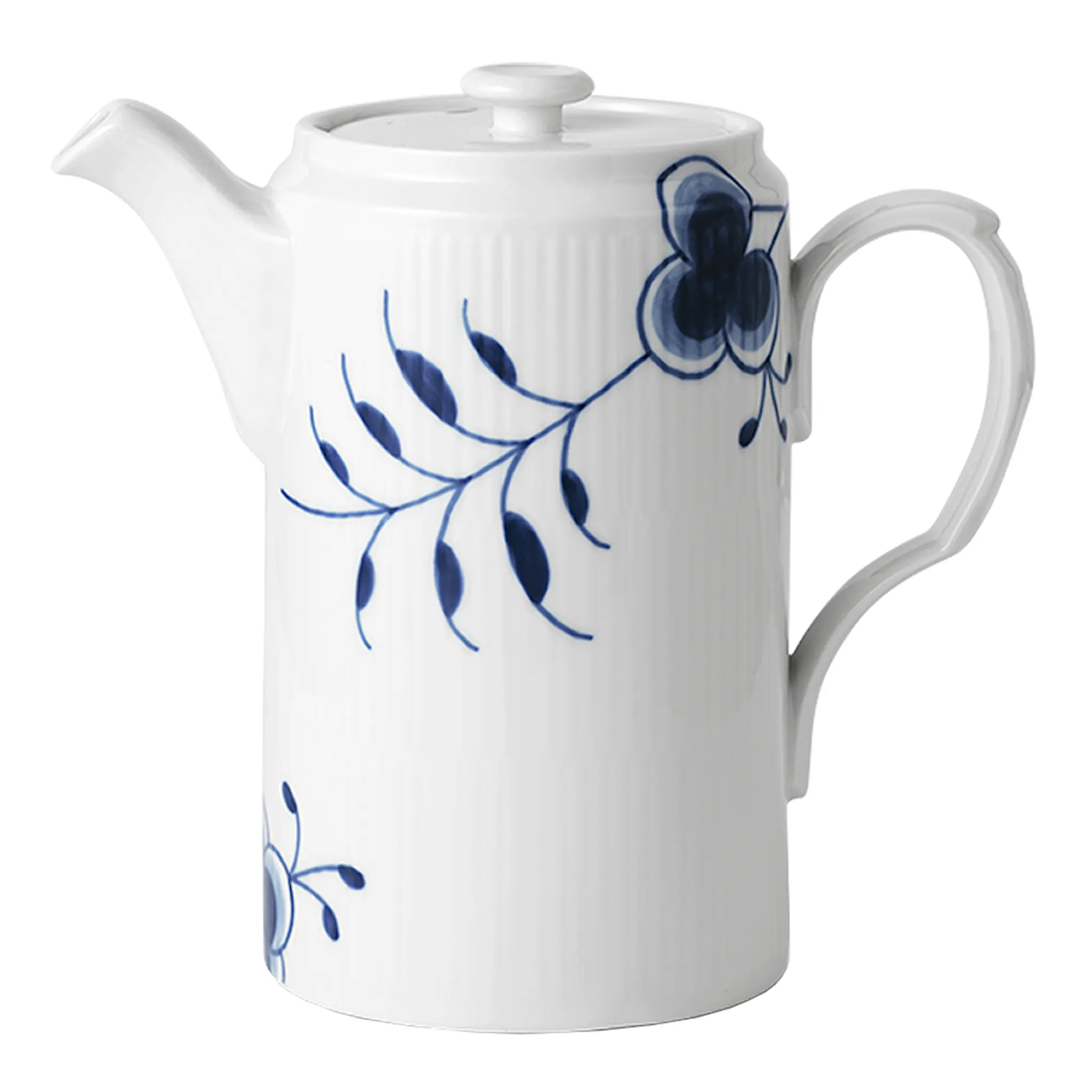 Royal Copenhagen Blue Fluted Mega Kanna med lock 1,1 L