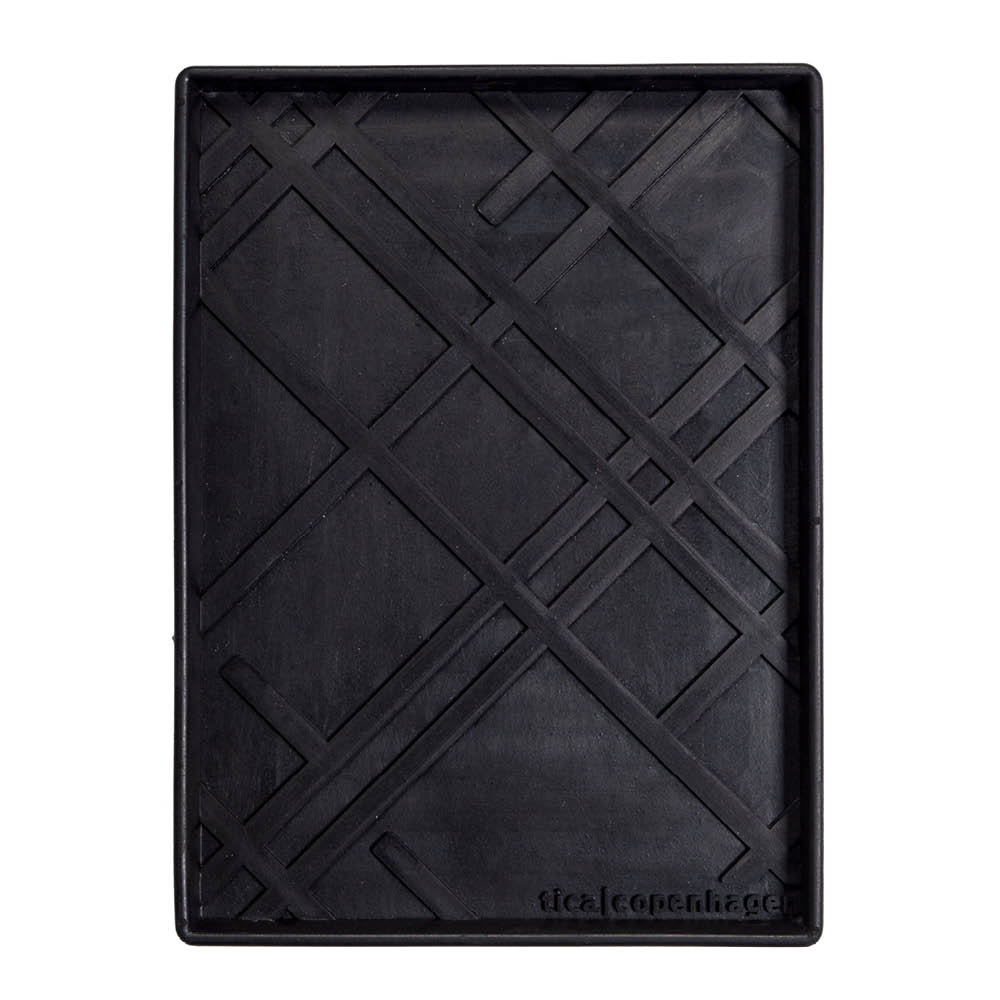 Tica Copenhagen Lines skobricka liten 28x38x3 cm svart