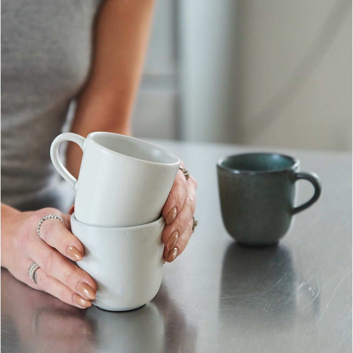 Aida Raw Crafted Arctic White Kaffekopp 20 cl