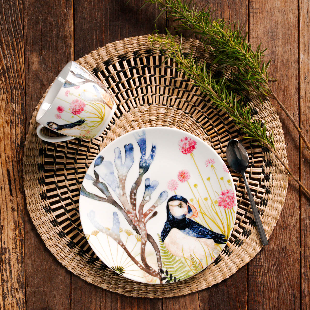 Magnor Florytale Lautanen 21 cm Puffin