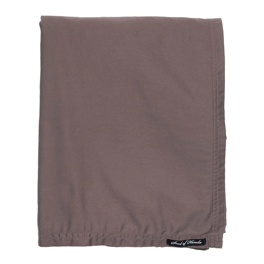 Soul laken 270x270 cm maroon