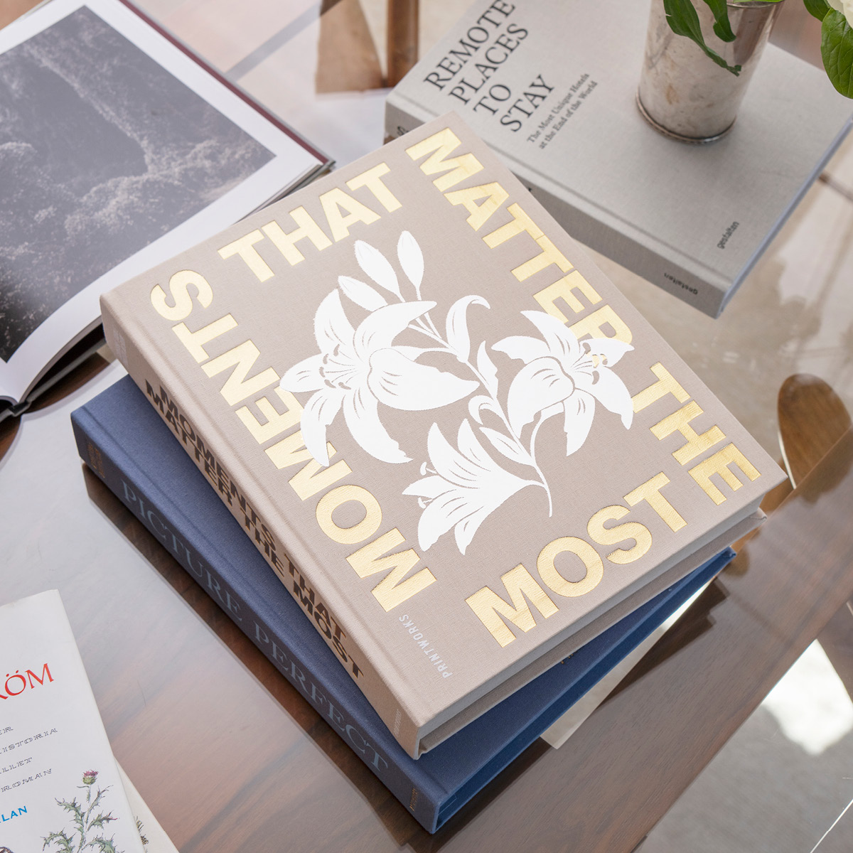 Printworks Valokuva-albumi Moments that matters the most Beige