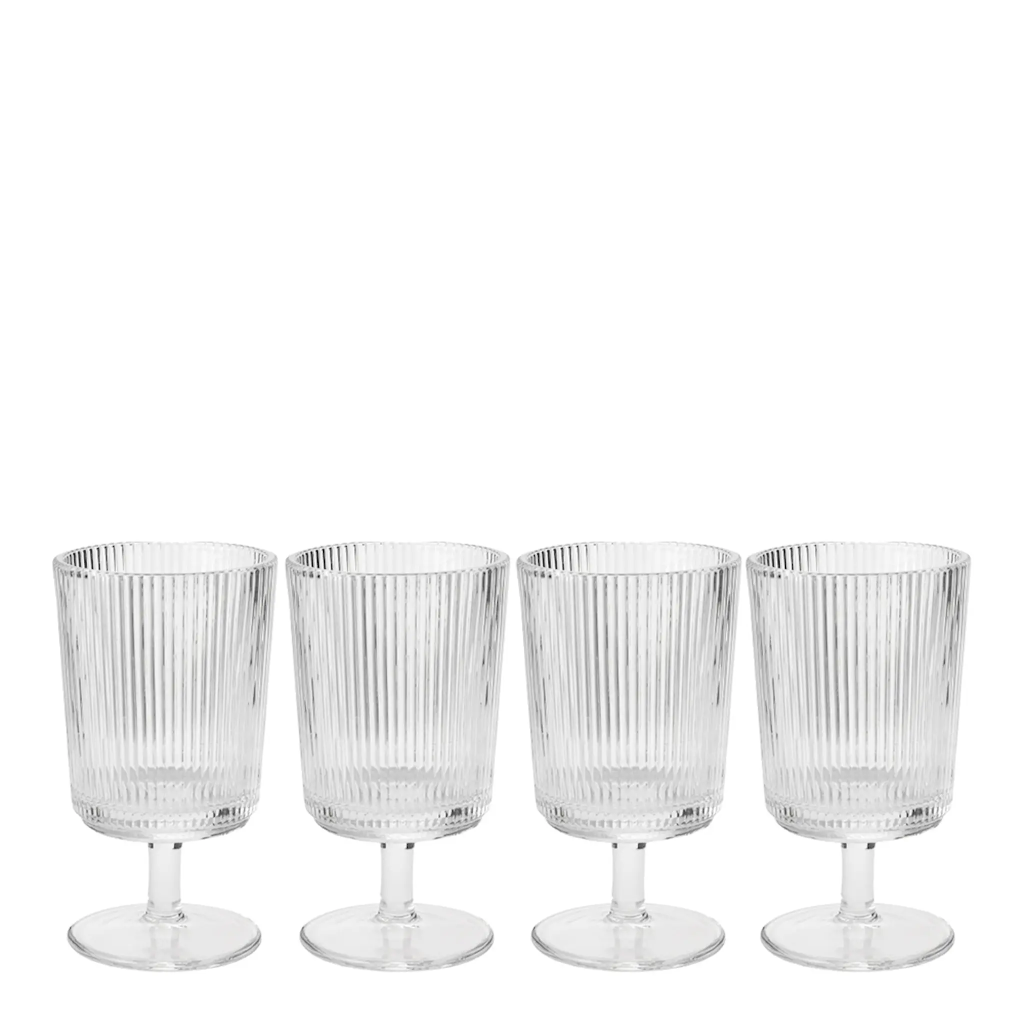 Stelton Pilastro vinglas 18 cl 4-pack klar