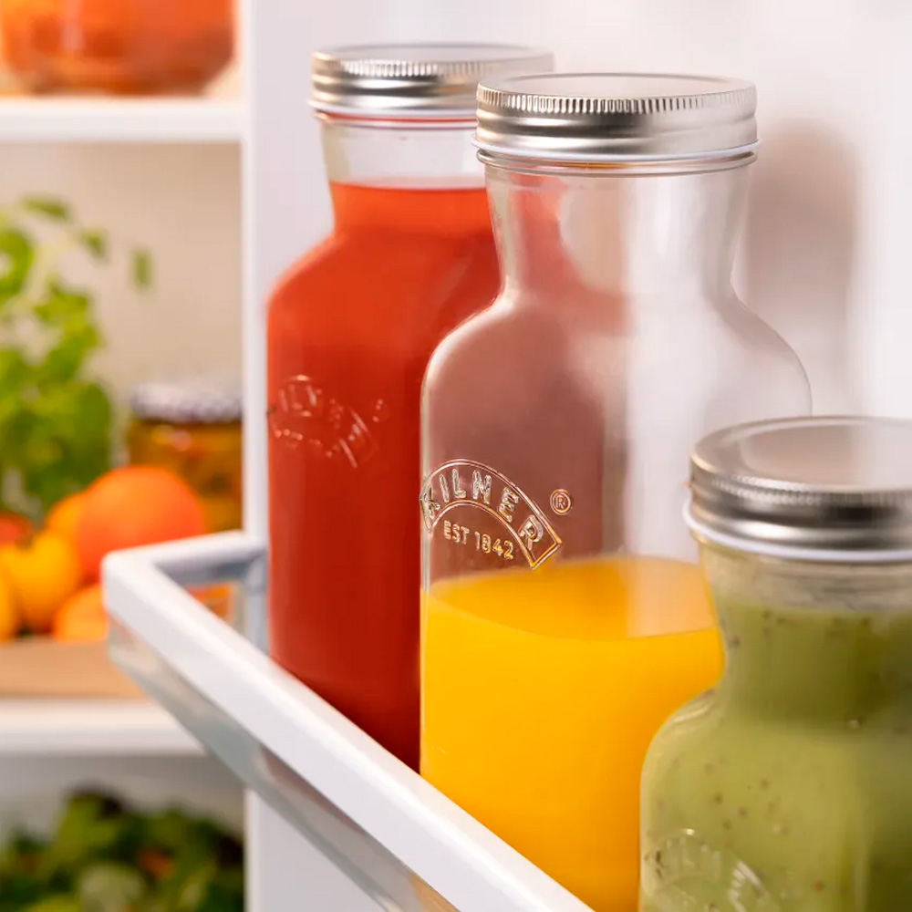 Kilner Mehu- ja kastikepullo 1 L