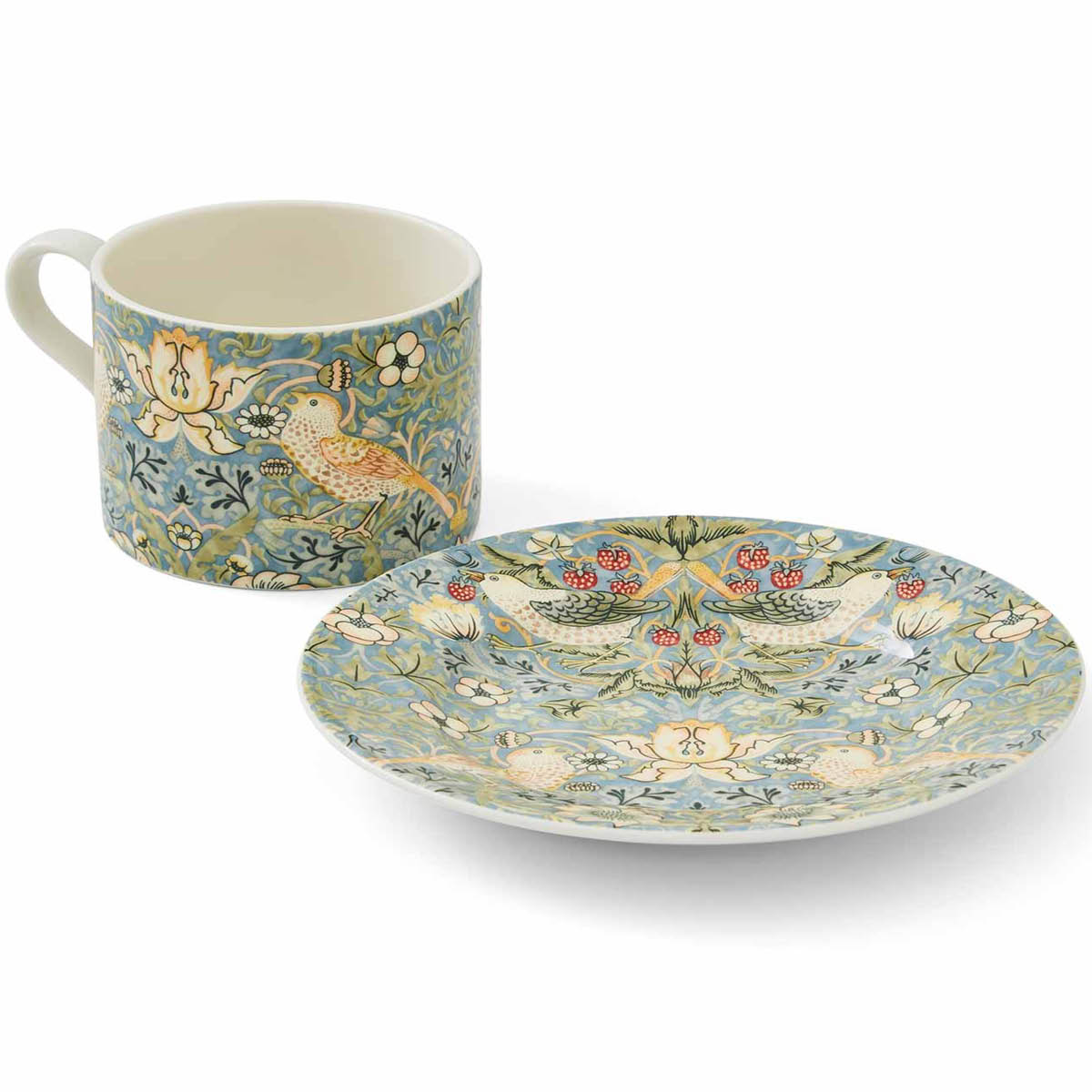 Morris & Co Morris & Co Tekopp & Fat 28 cl Strawberry thief