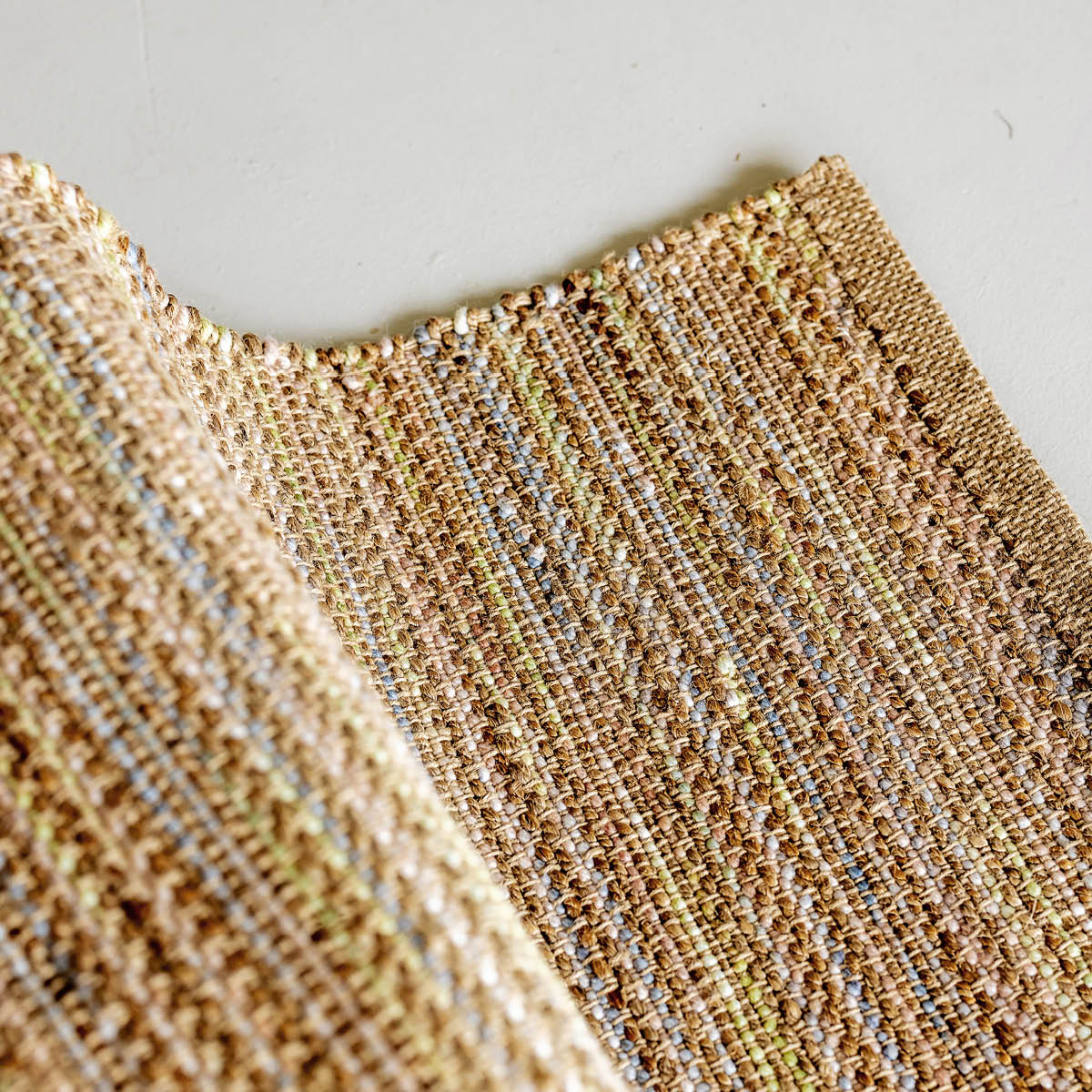Lone Tepper Olivia jute gulvløper 70x230 cm pastell
