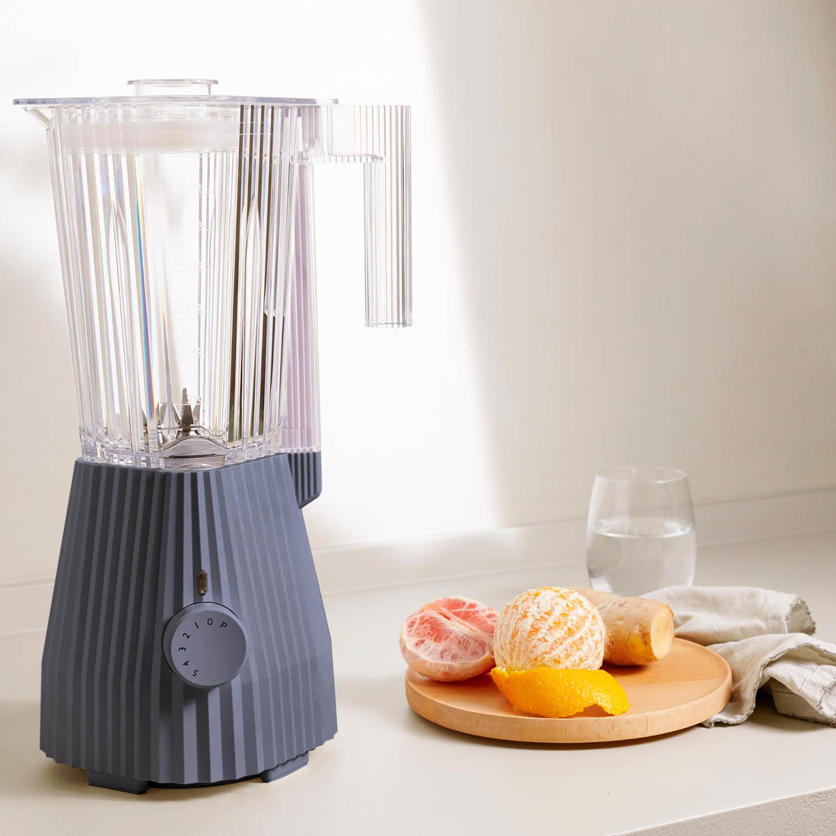 Alessi Plissé blender 1,5 L MDL09 700W grå