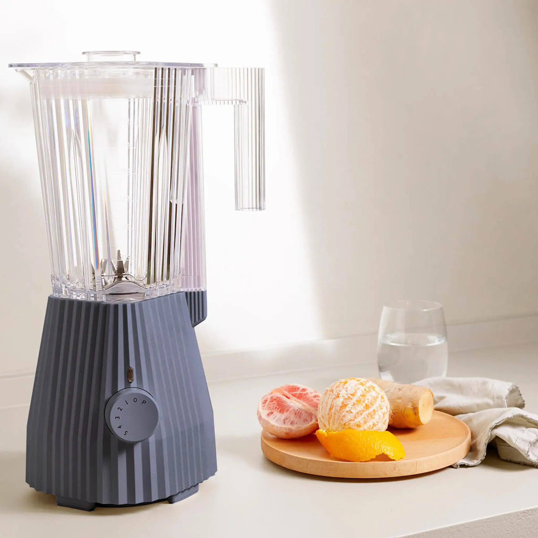Alessi Plissé blender 1,5 L MDL09 700W grå