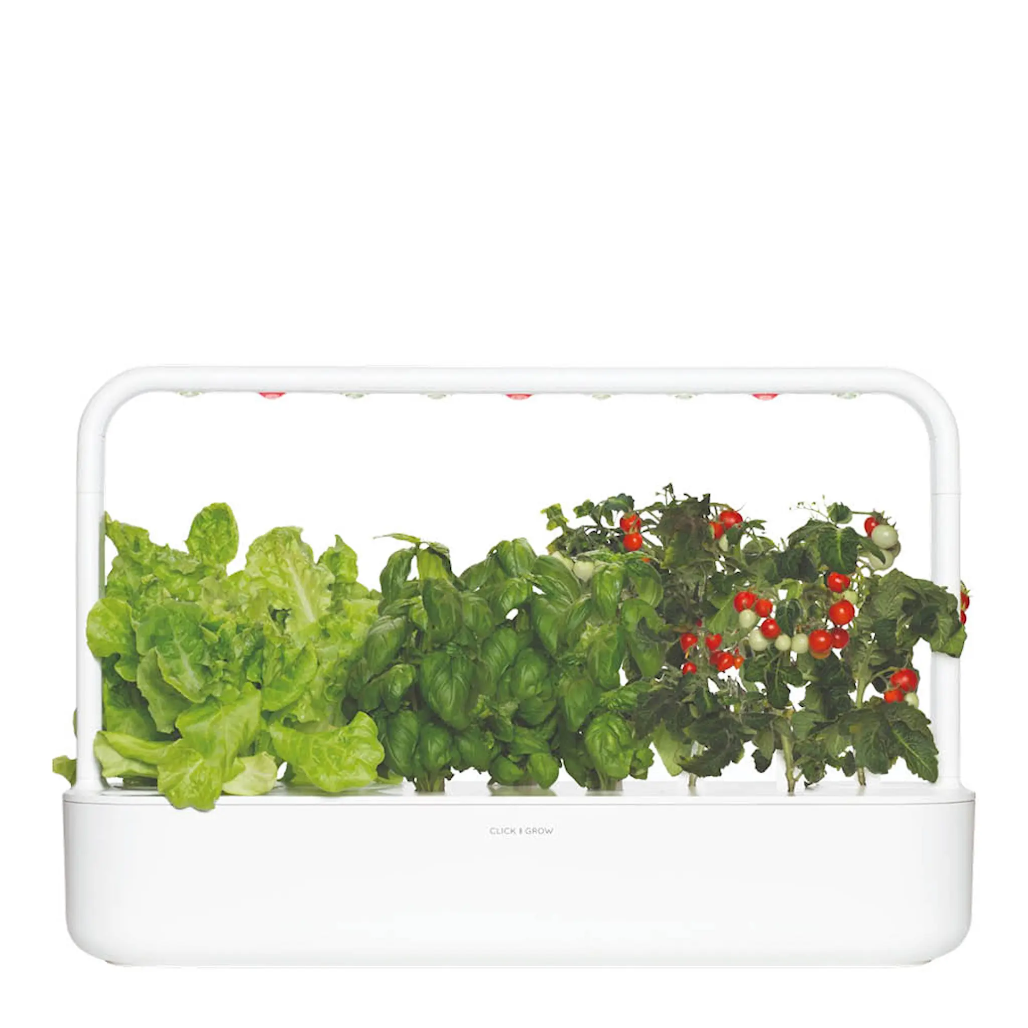 Click & Grow Smart Garden 9 startpakke hvit