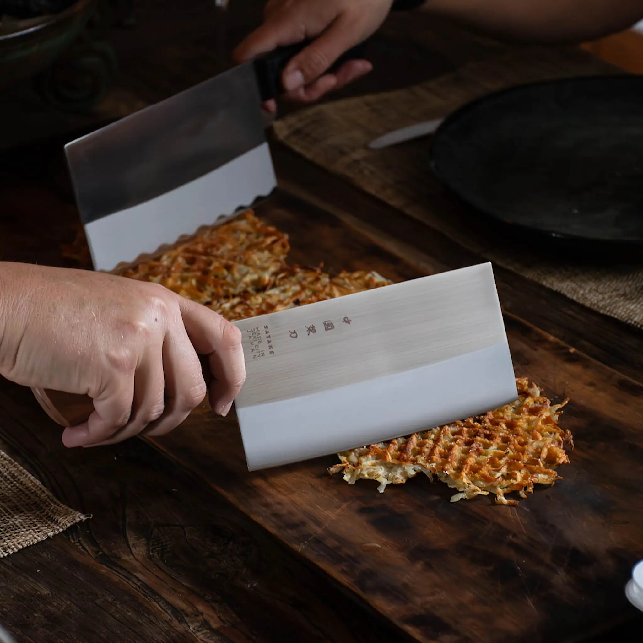 Satake Chopper kniv trähandtag