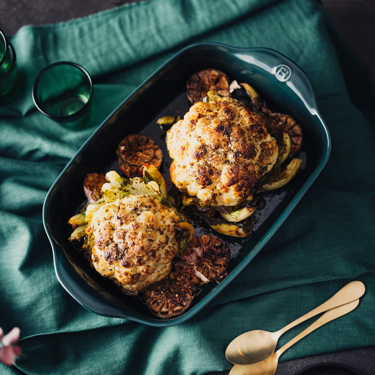 Emile Henry Emile Henry Uunivuoka 22 cm 0,7 L Sininen