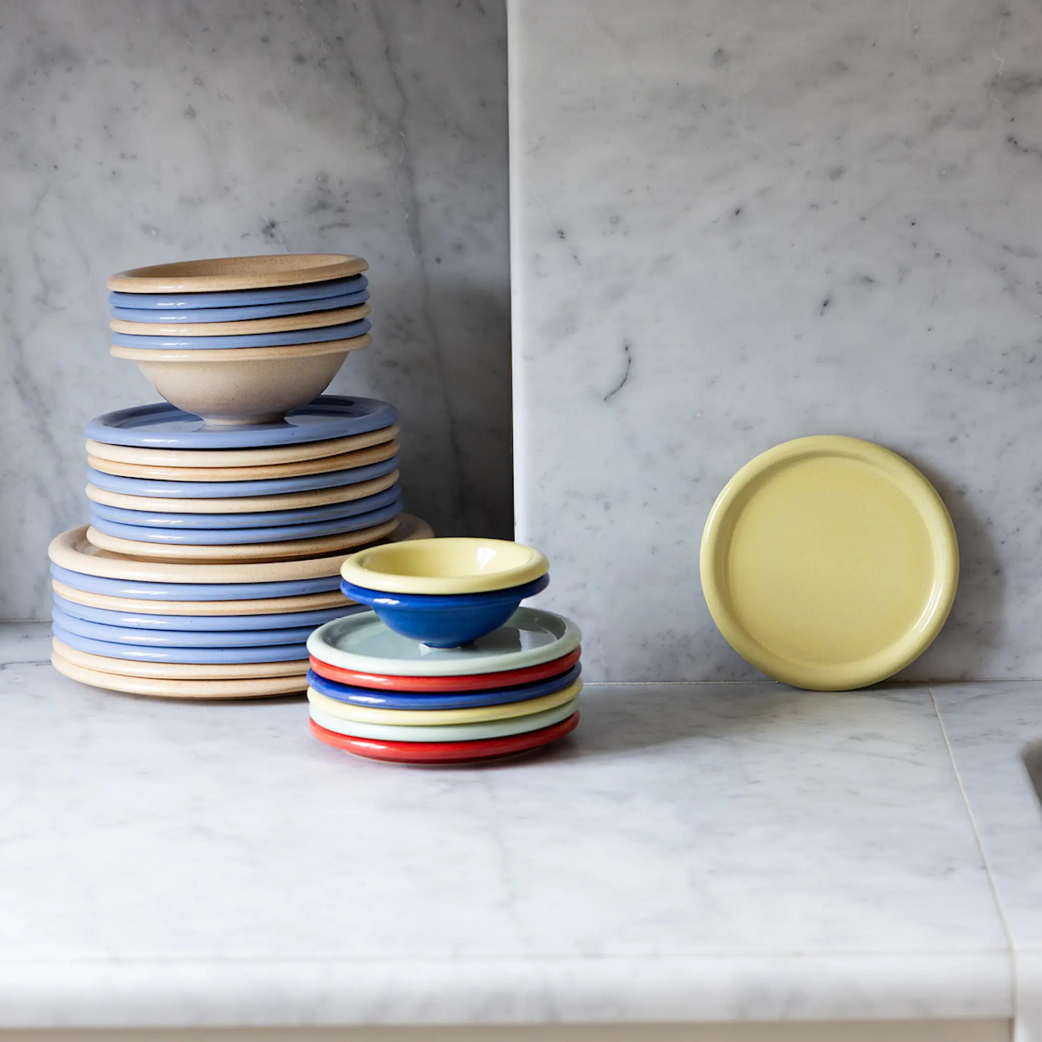 ByOn Porto mini tallrik 17 cm gul