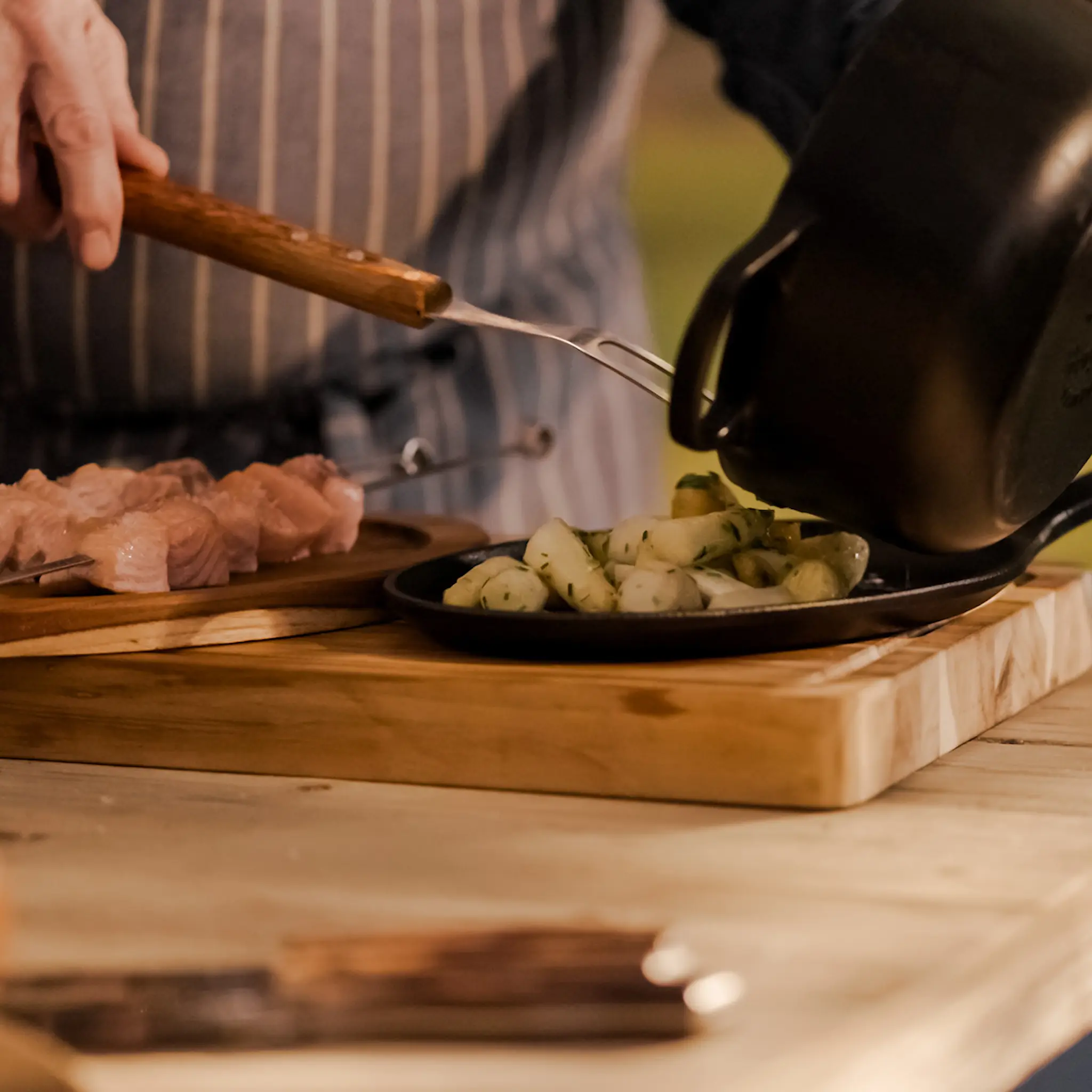 Tramontina BBQ by Hellstrøm tranchergaffel 46 cm natur
