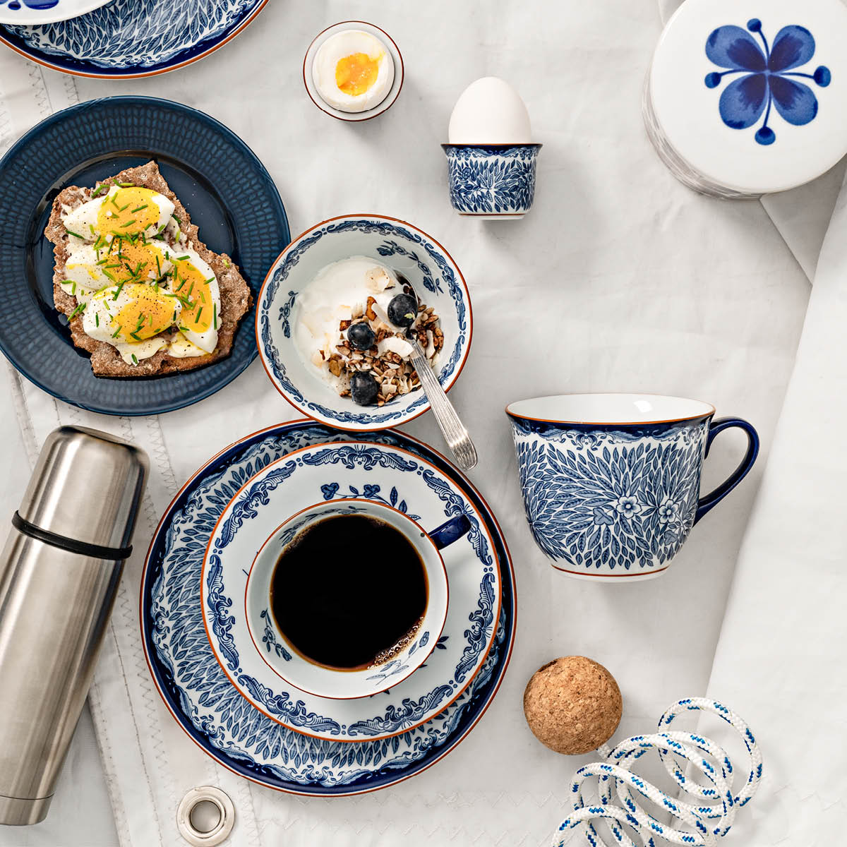 Rörstrand Ostindia Floris Mugg 40 cl