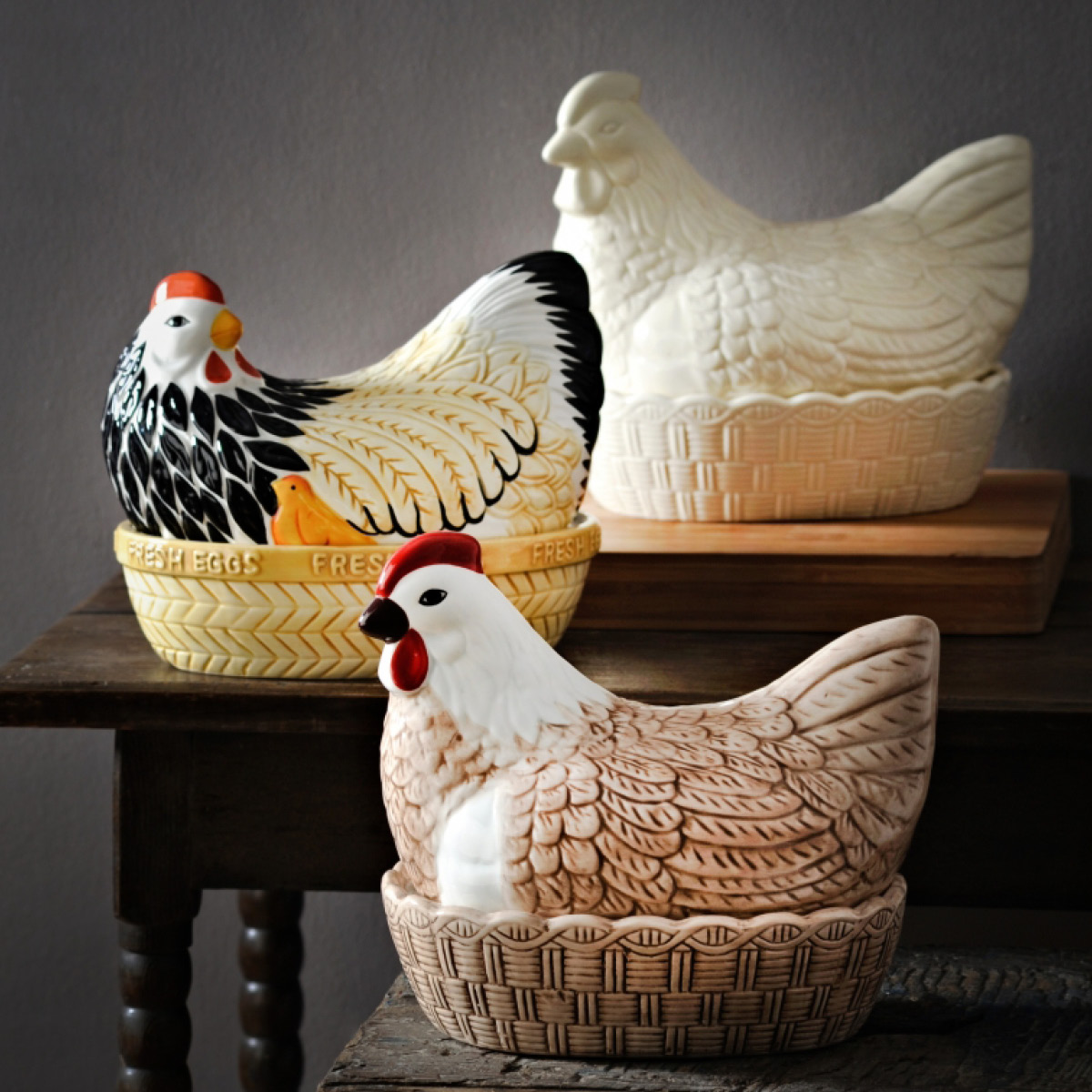 Mason Cash Nest Egg Koristepurkki Kana 23,4 cm Kerma