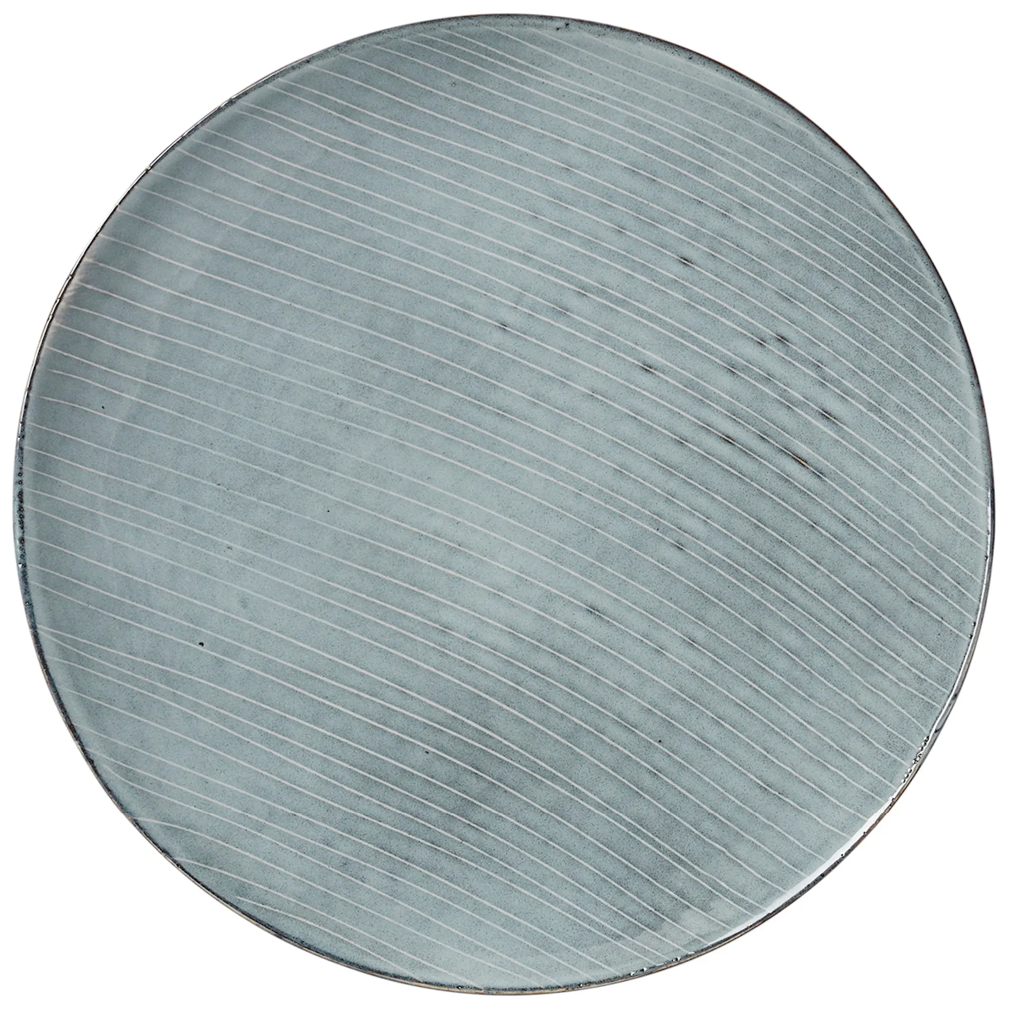 Broste Copenhagen Nordic Sea Tallrik flat 26 cm Blå