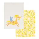 Mumin Fest kökshandduk 50x70 cm gul