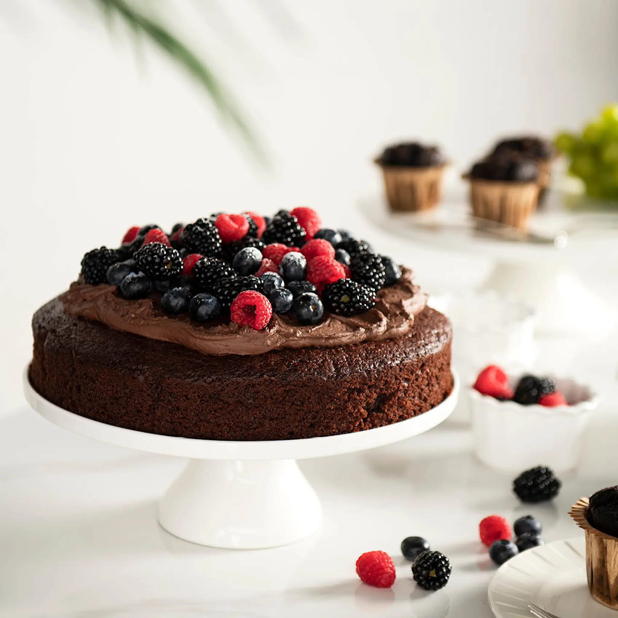 Modern House Daily Use kakefat 28 cm hvit