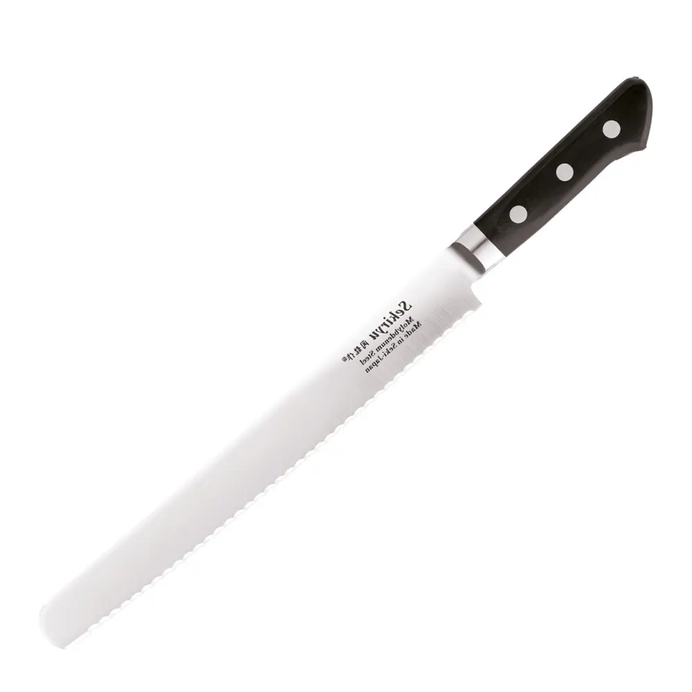 Master brødkniv 25 cm svart