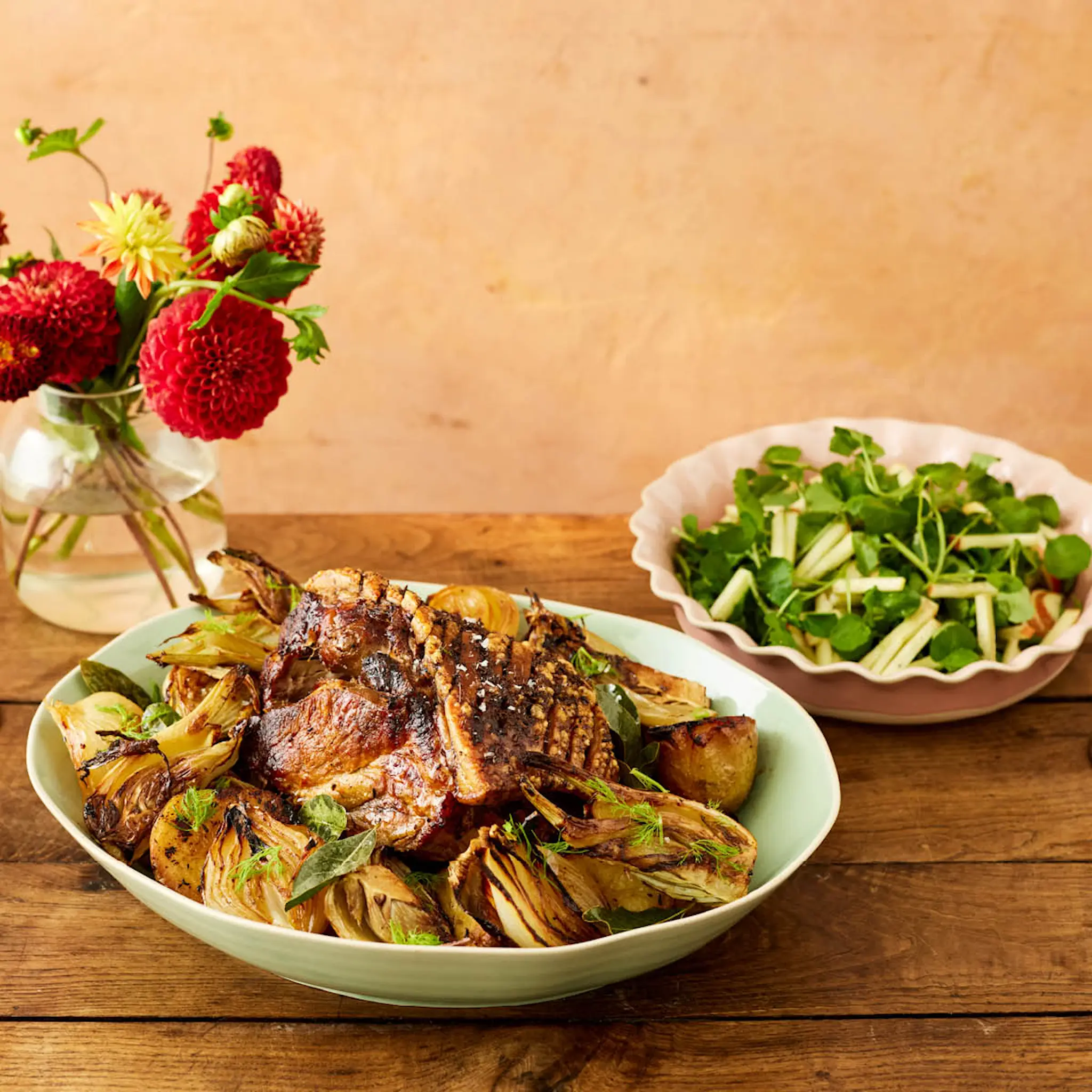 Jamie Oliver Big Love skål 39 cm grön