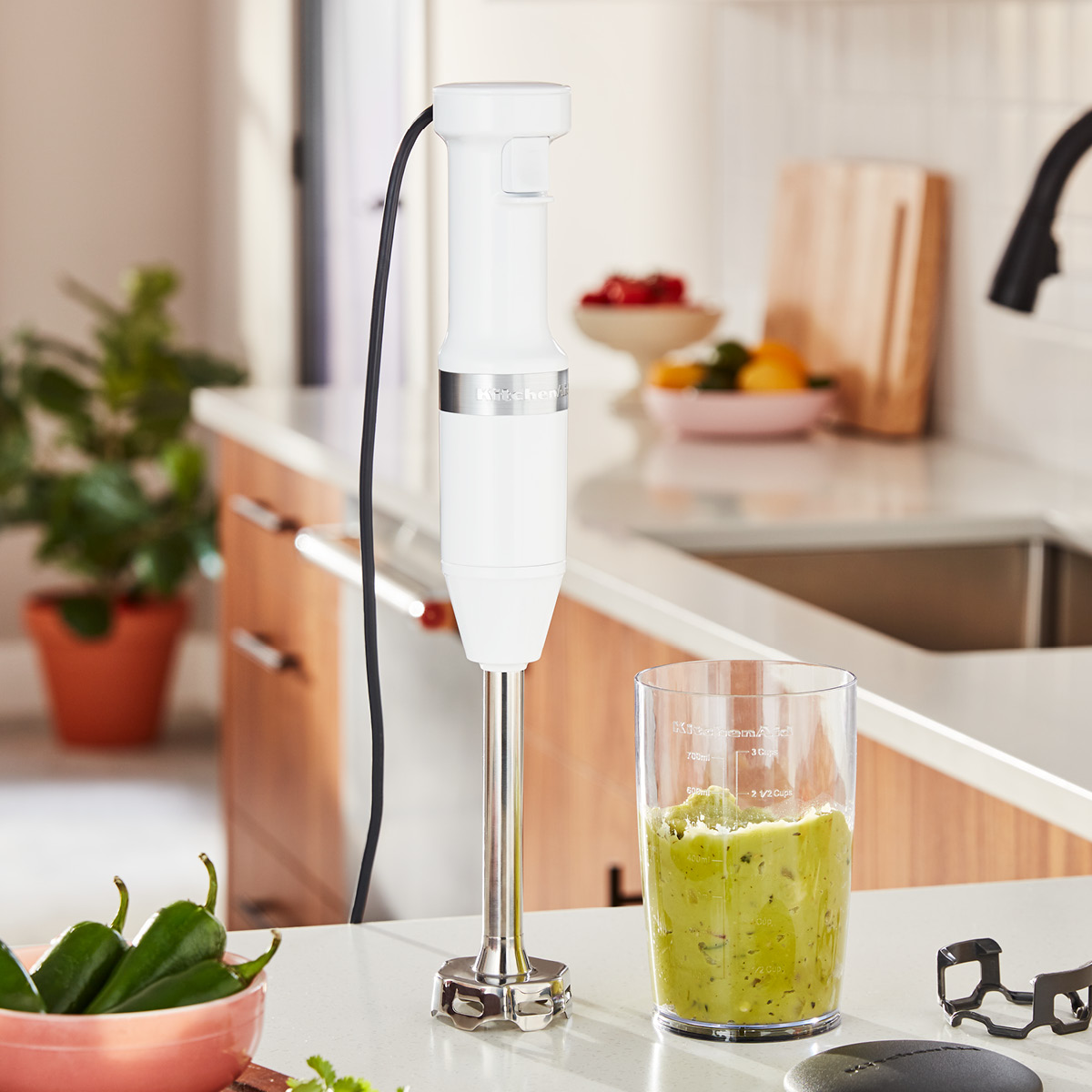 KitchenAid Classic 5Khbv53 Stavmixer M/ 2 Hastigheter White