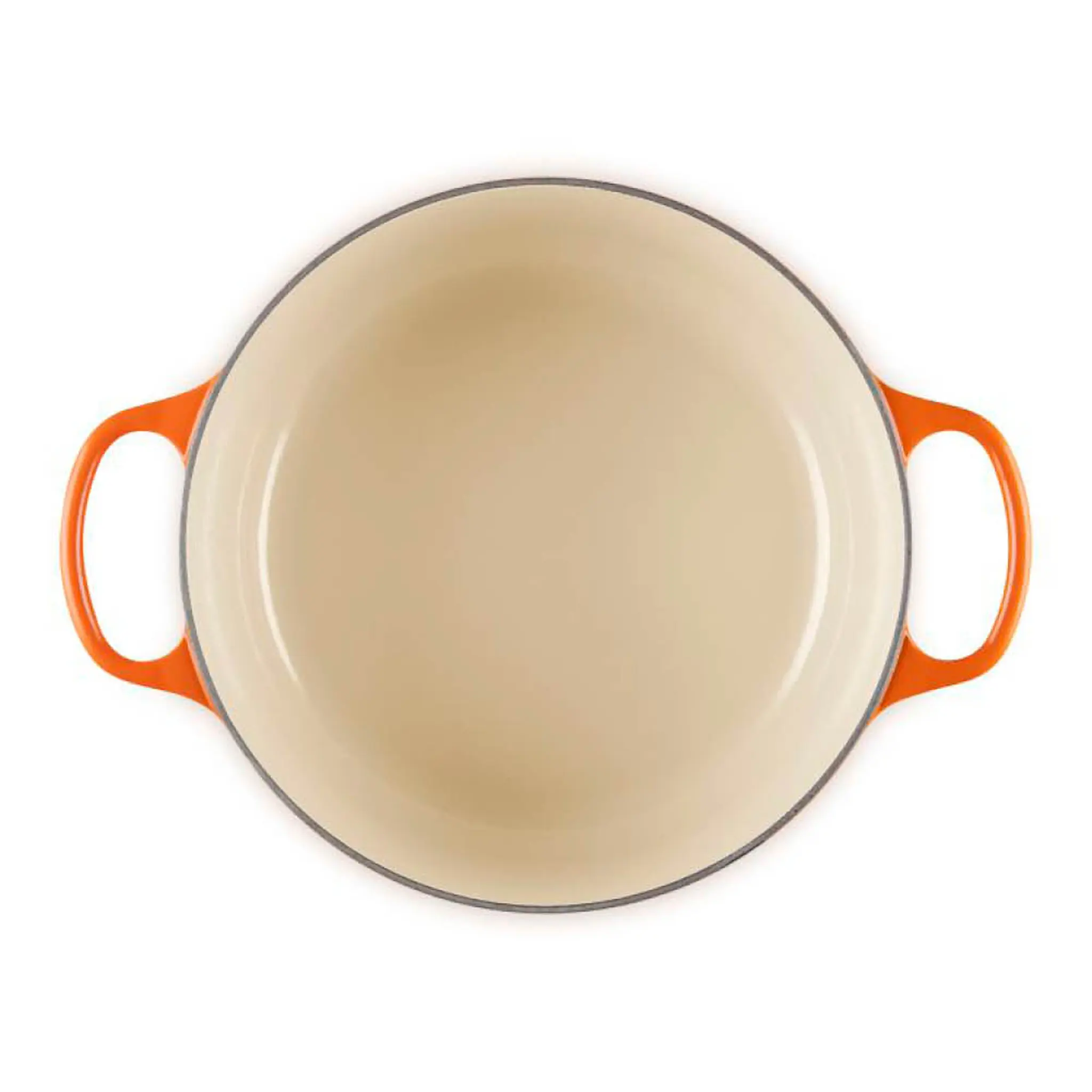 Le Creuset Signature gjutjärnsgryta rund 5,3L 26 cm volcanic/crucible knob