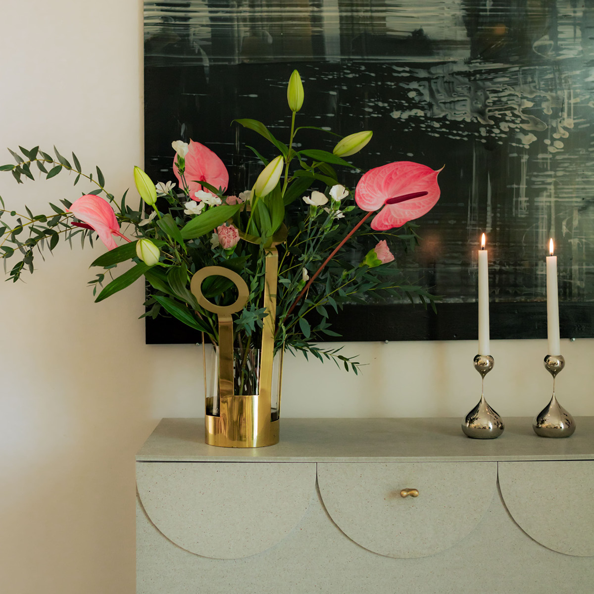 Klong Fanny Maljakko 23 cm Messinki