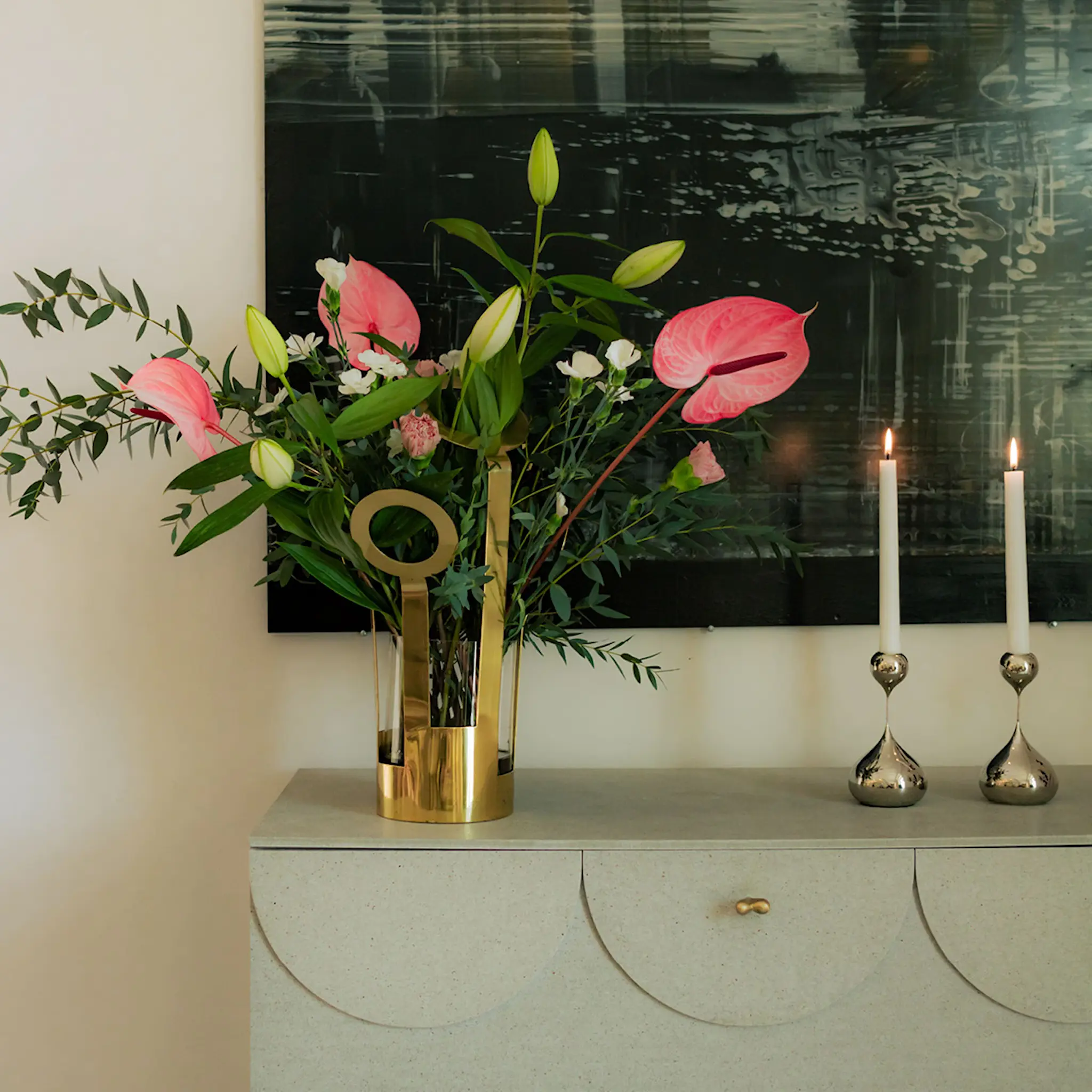 Klong Fanny Maljakko 23 cm Messinki