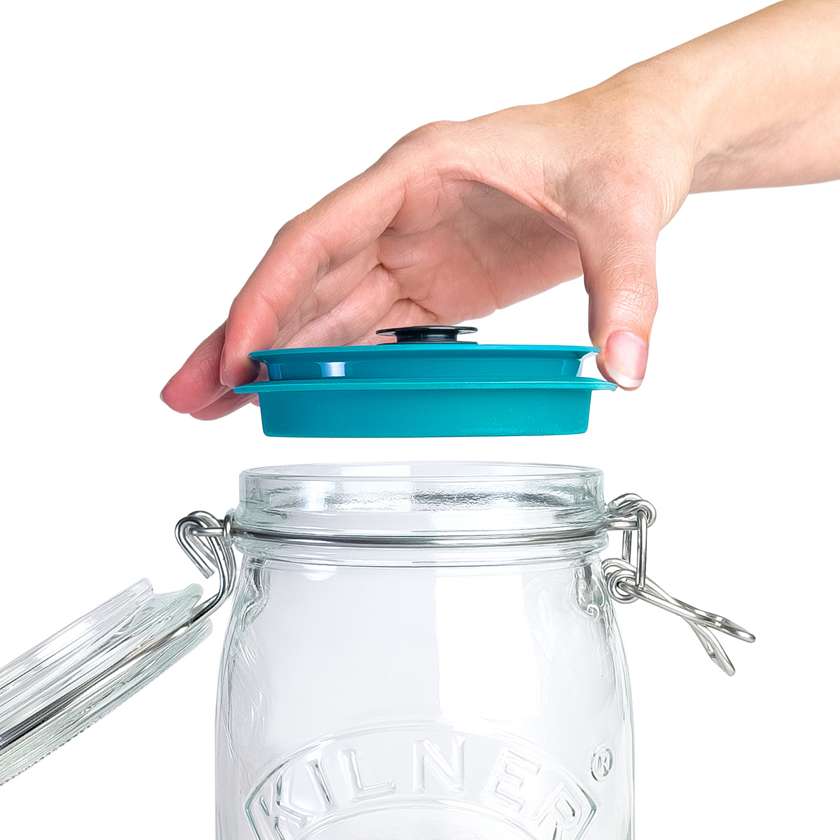 Airtender Set tre lock en pump tre stoppers grön