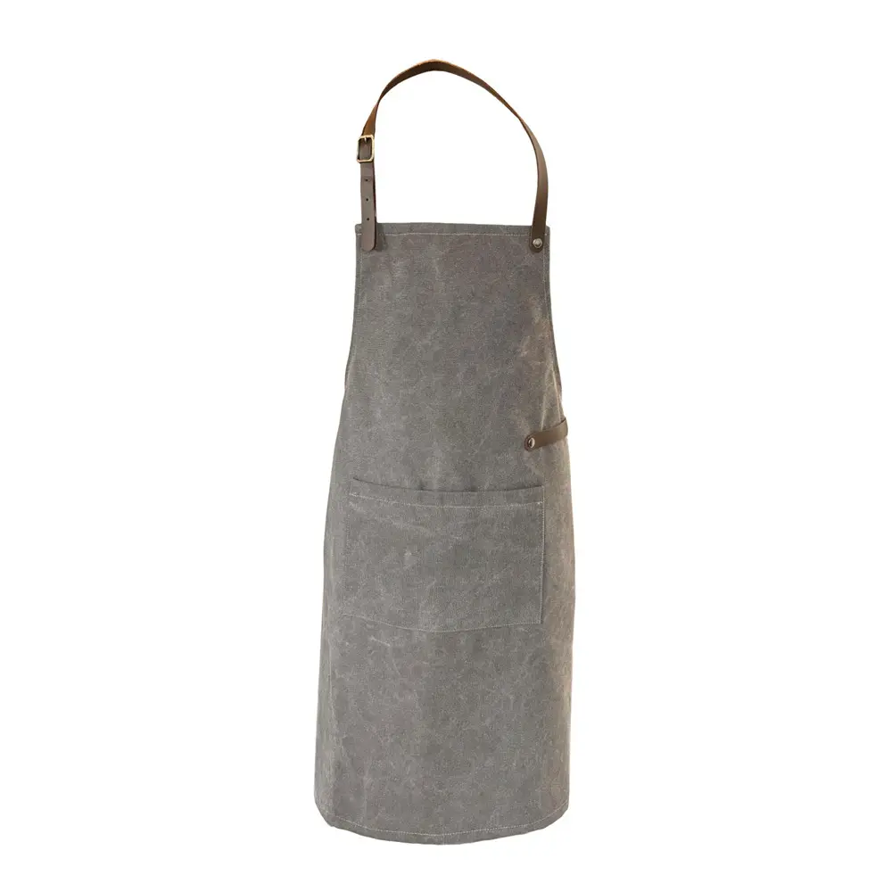 Canvas forkle 82x62 cm grå