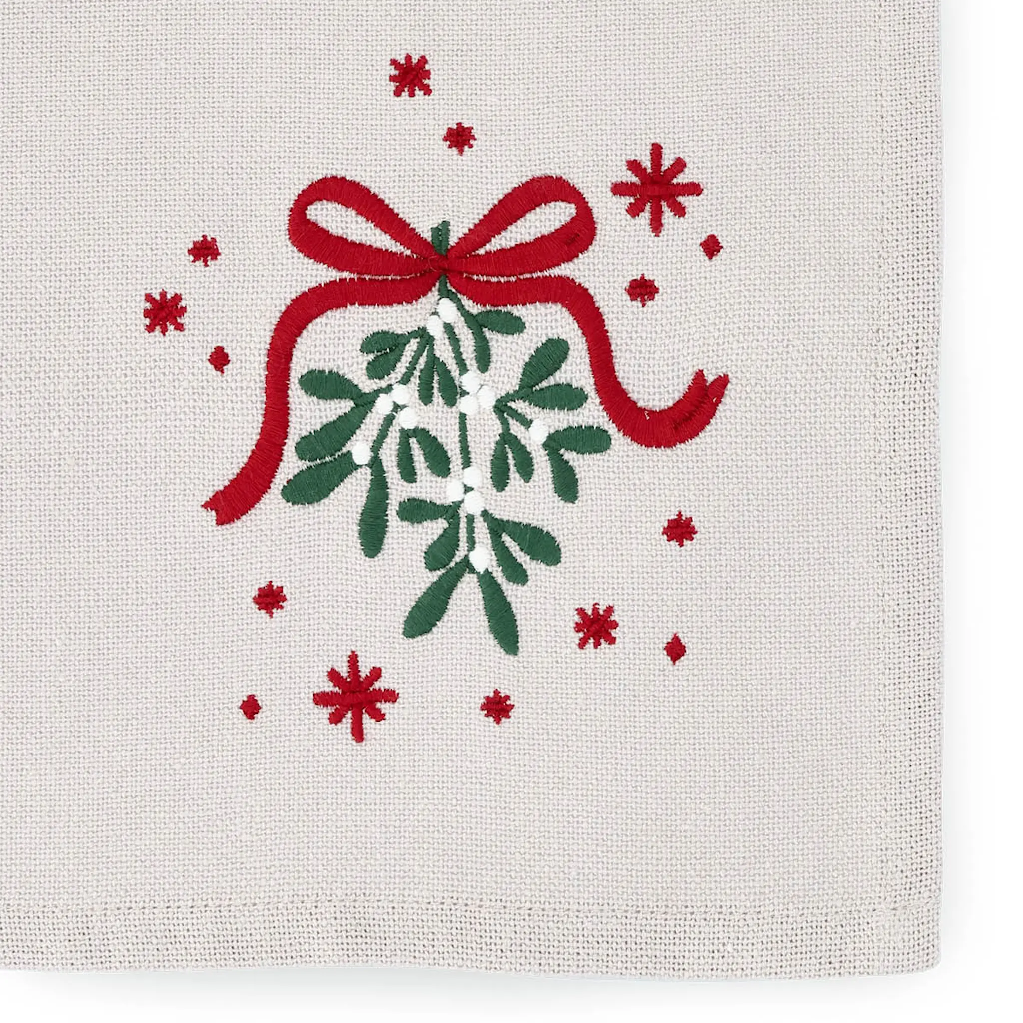 Juna Christmas Fable Keittiöpyyhe 50x70 cm Hiekka