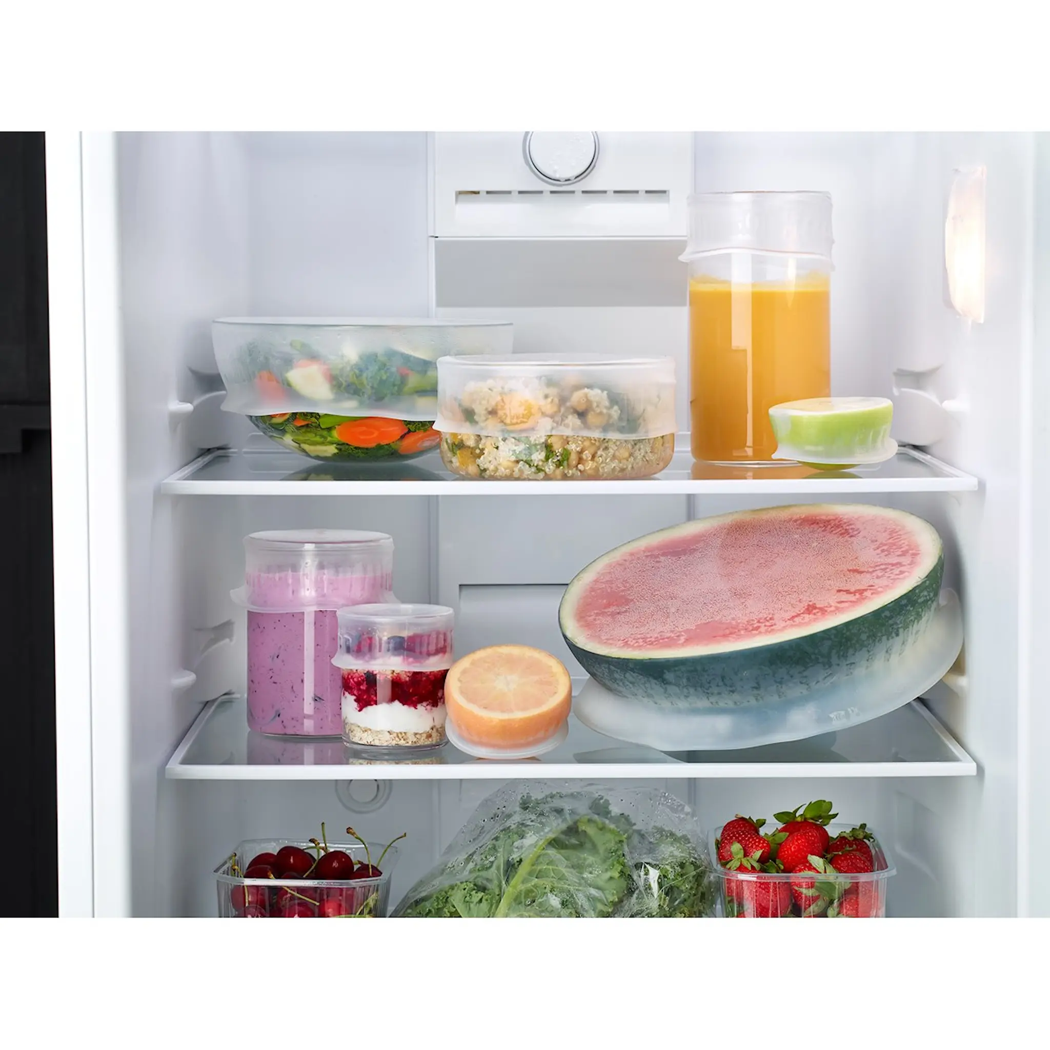 Lékué Stretchlock 8,5 cm 2 -pack Transparent