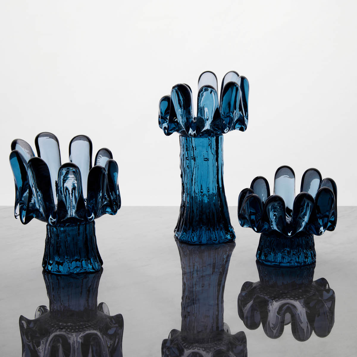 Kosta Boda Sunflower lyslykt 9,2 cm sirkulær