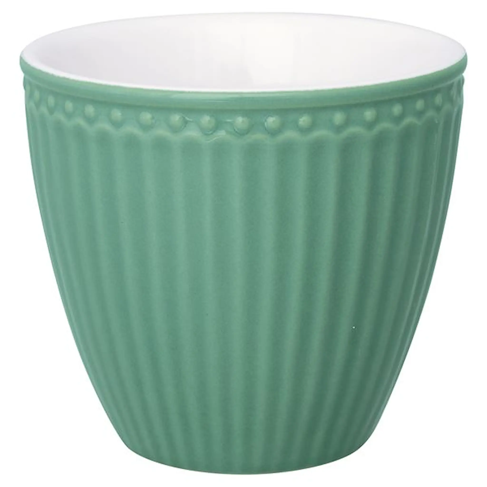 GreenGate Everyday Alice lattemugg 35 cl dusty green
